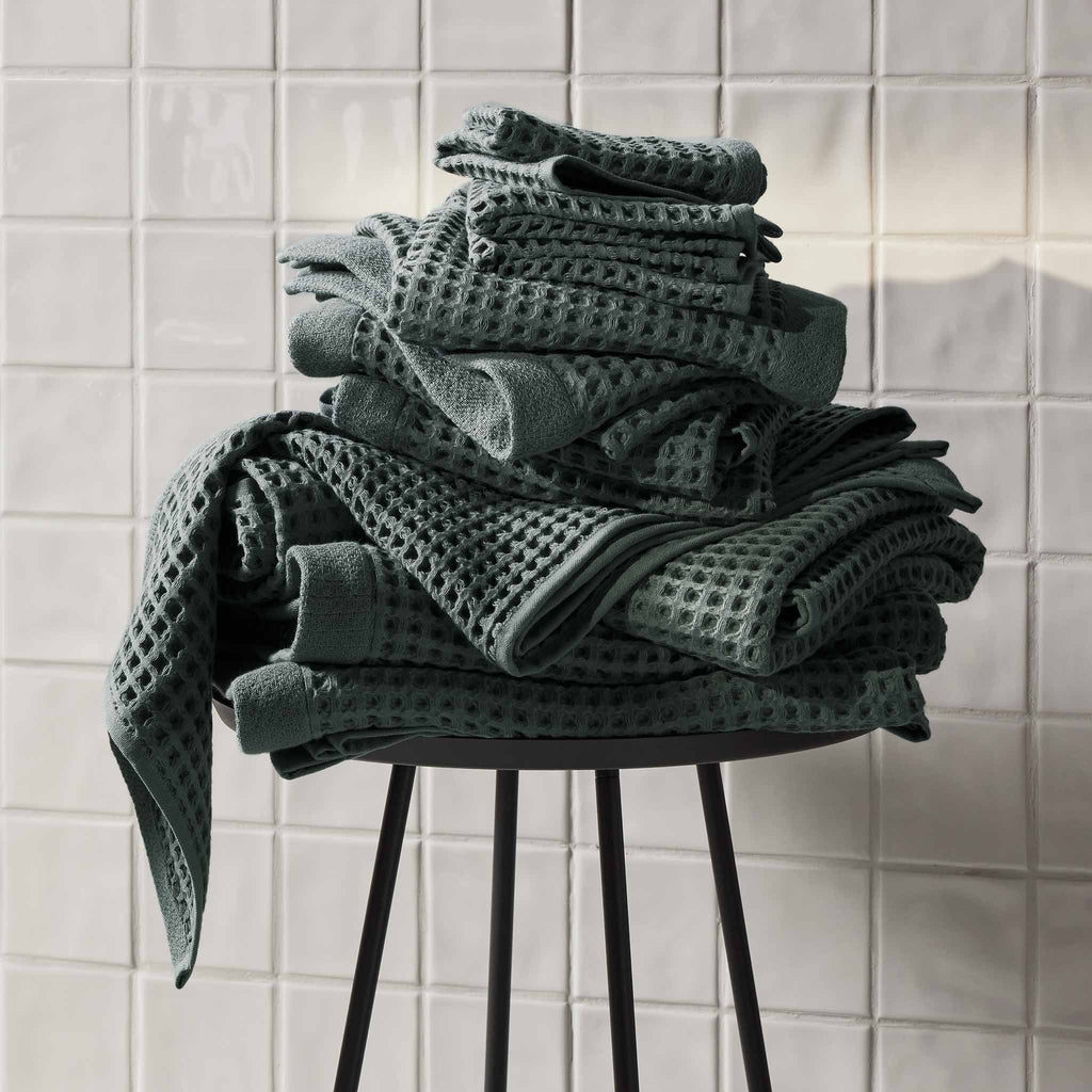 Dreamweave Waffle Bath Towels Set of 2 A0