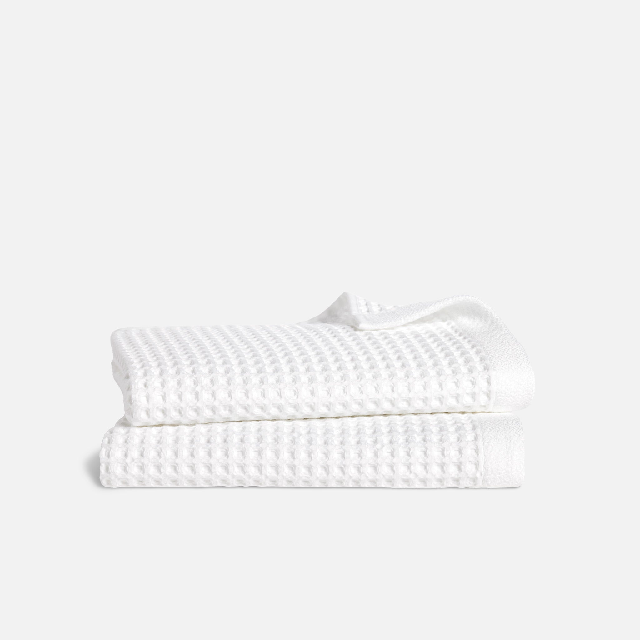 Dreamweave Waffle Bath Towels Set of 2 A0