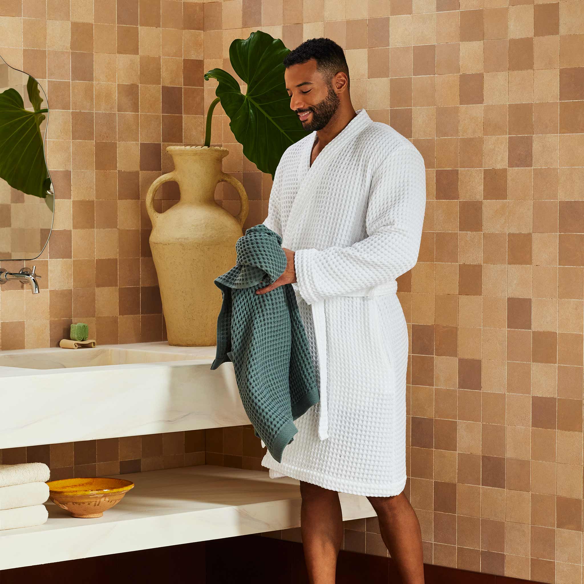 Dreamweave Waffle Robe L0
