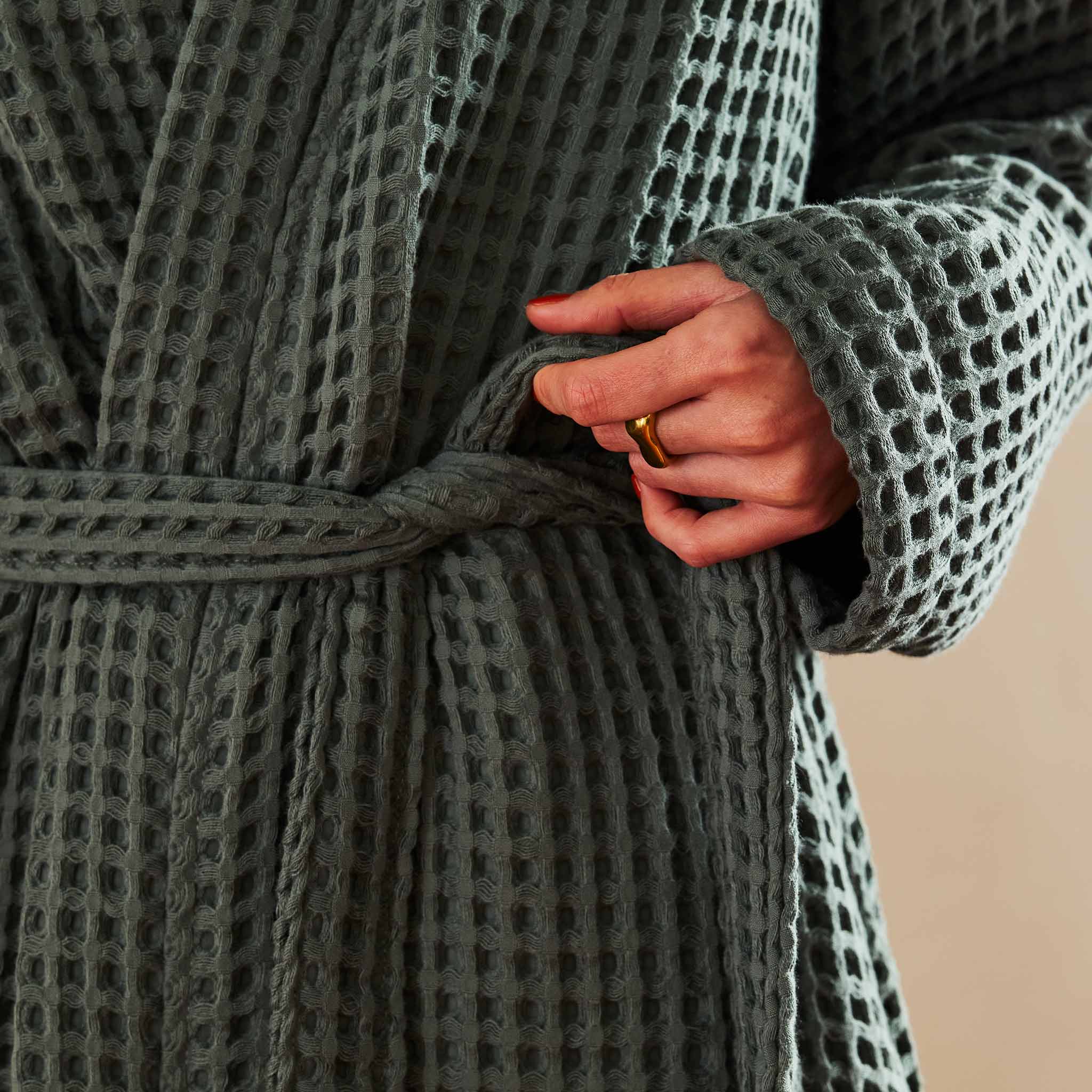 Dreamweave Waffle Robe L0