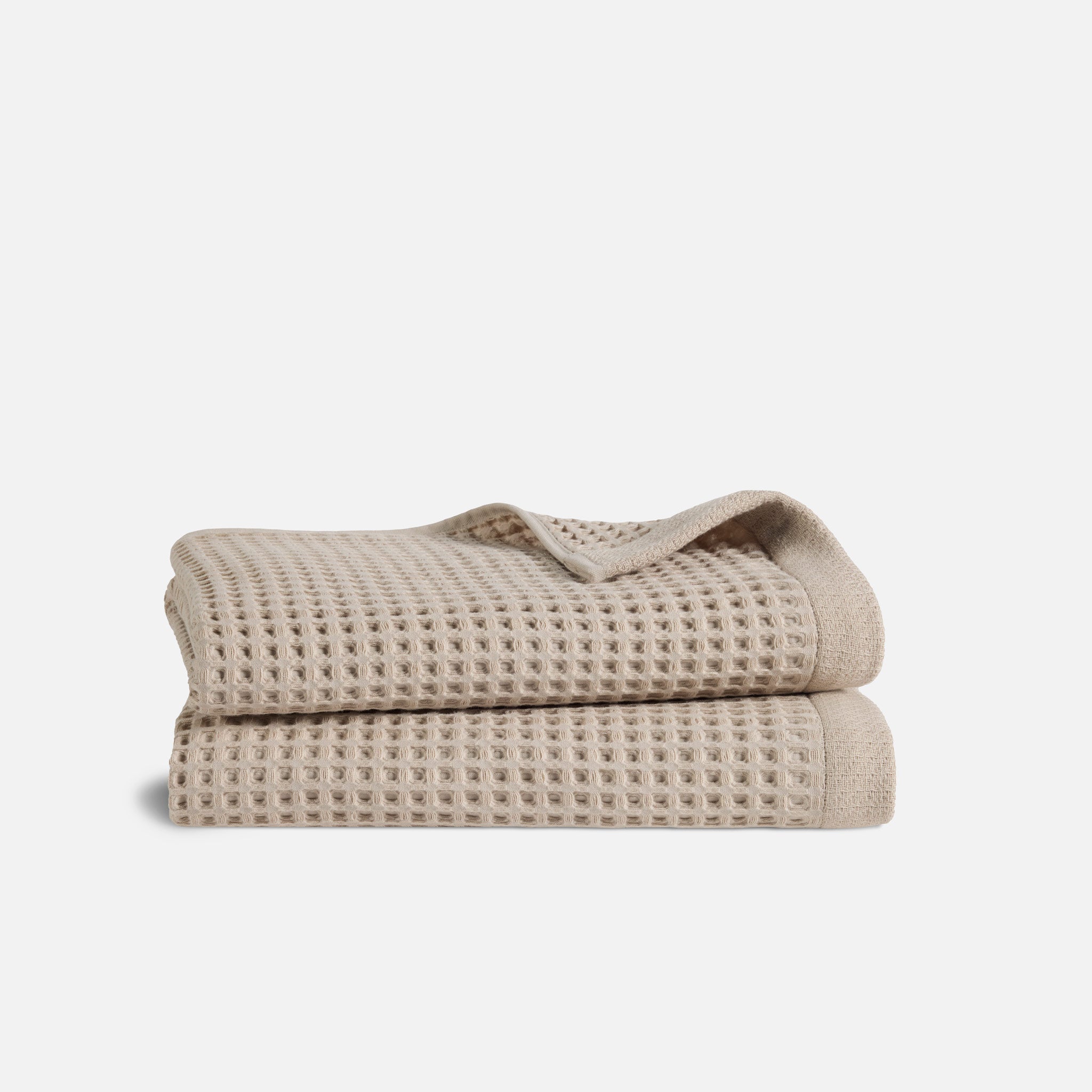 Dreamweave Waffle Bath Towels Set of 2 A0