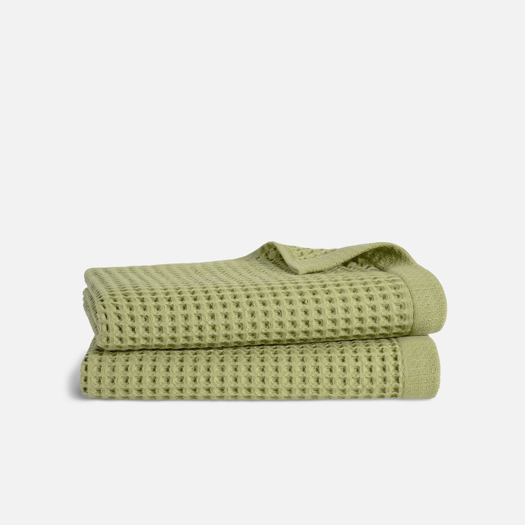 Dreamweave Waffle Bath Towels Set of 2 A0
