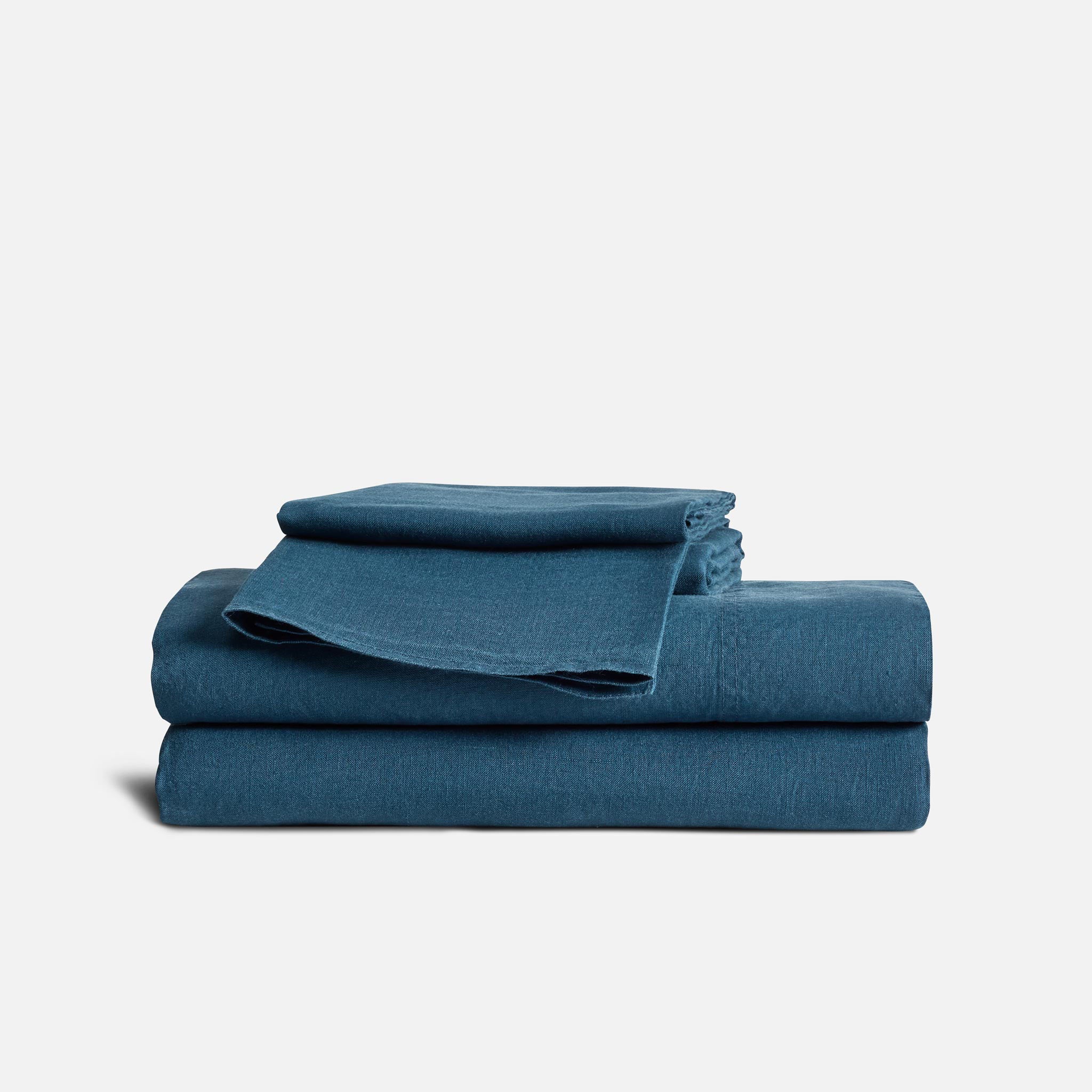 Washed European Linen Core Sheet Set N3