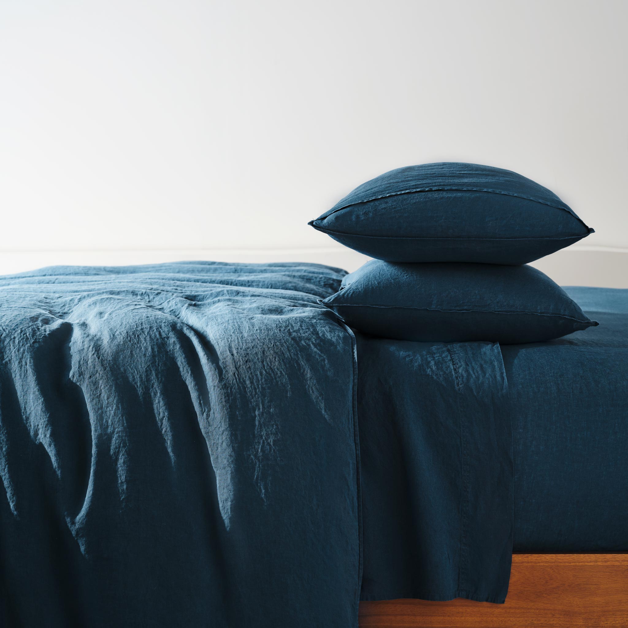 Washed European Linen Core Sheet Set N3
