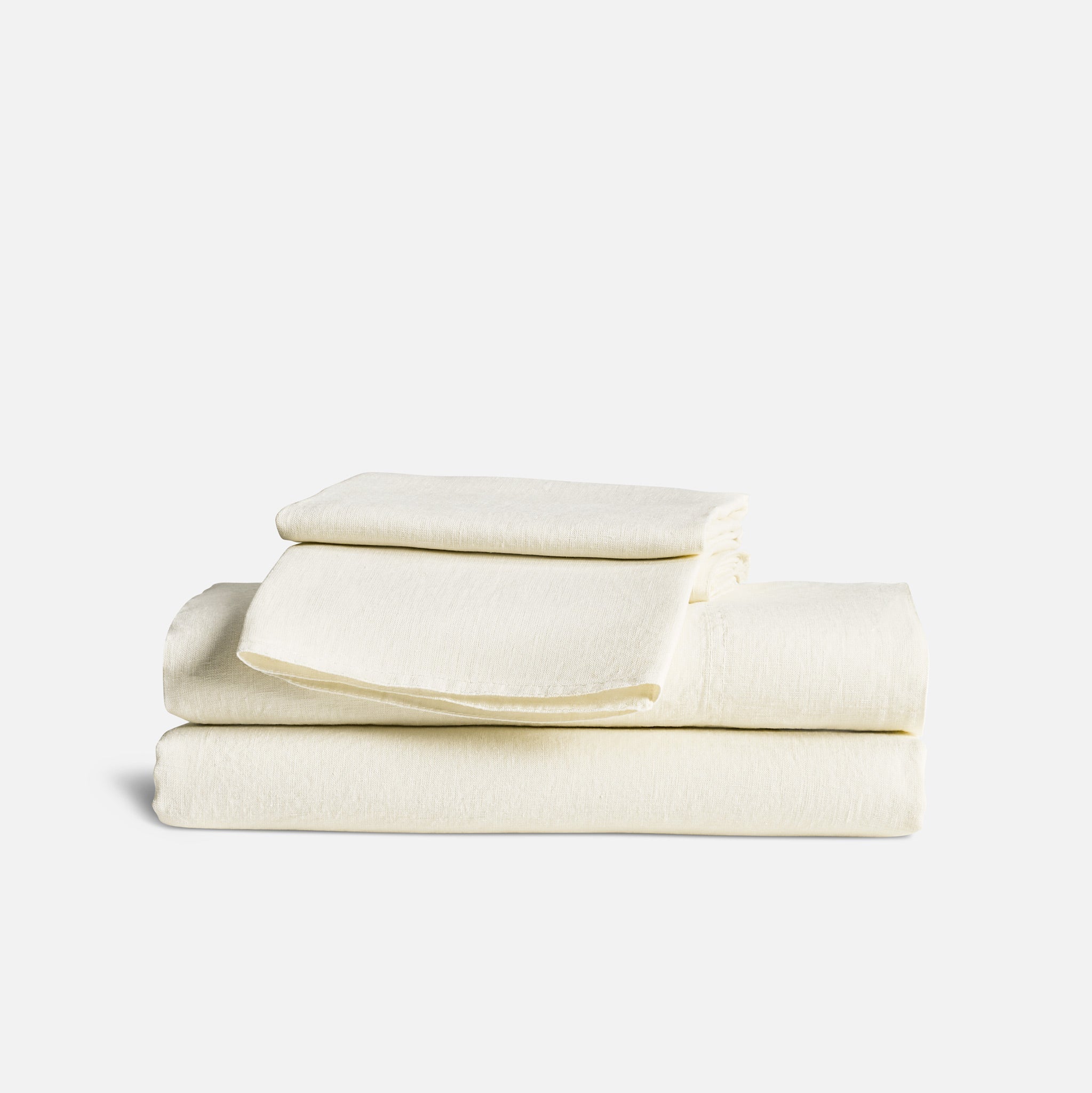 Washed European Linen Core Sheet Set N3