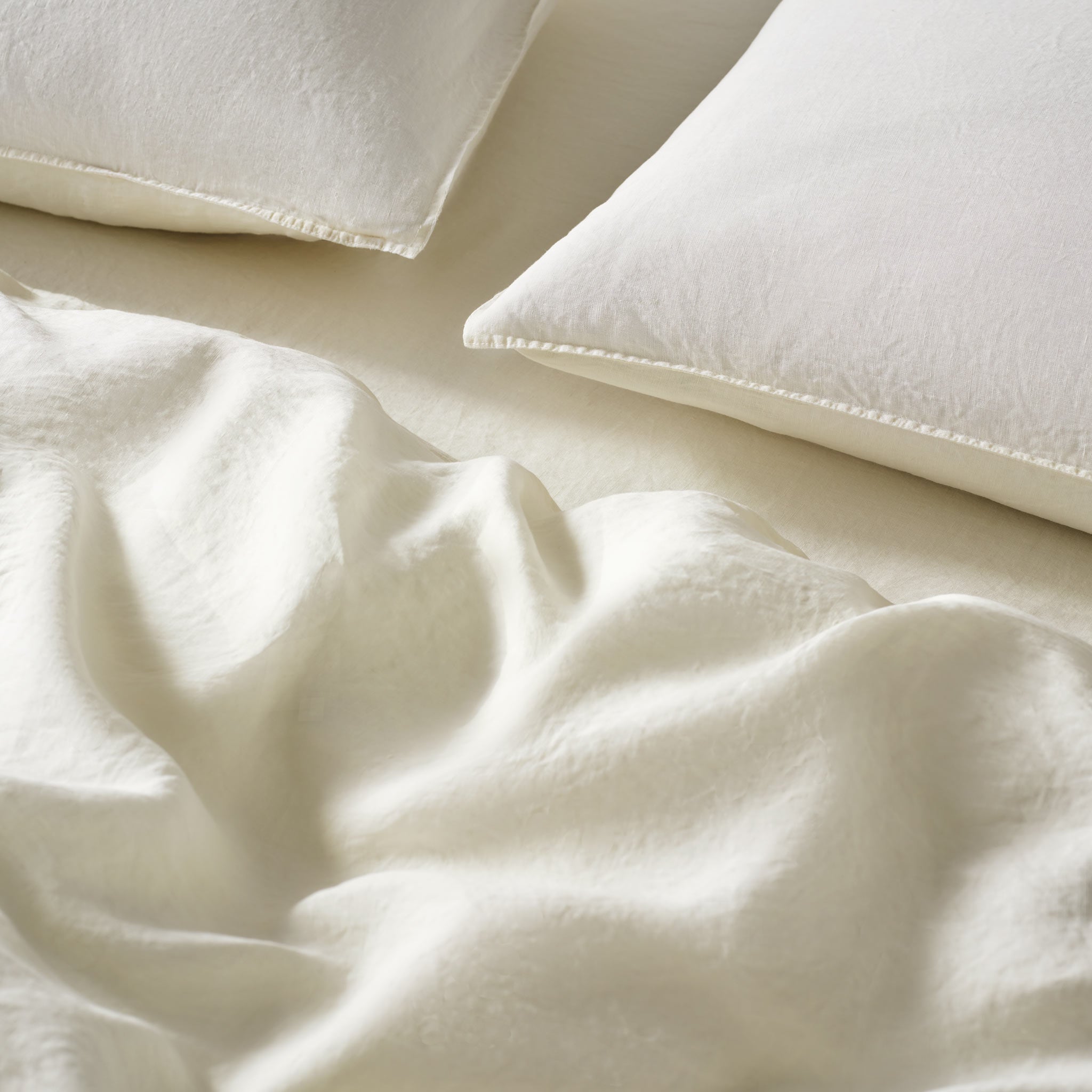 Washed European Linen Core Sheet Set N3