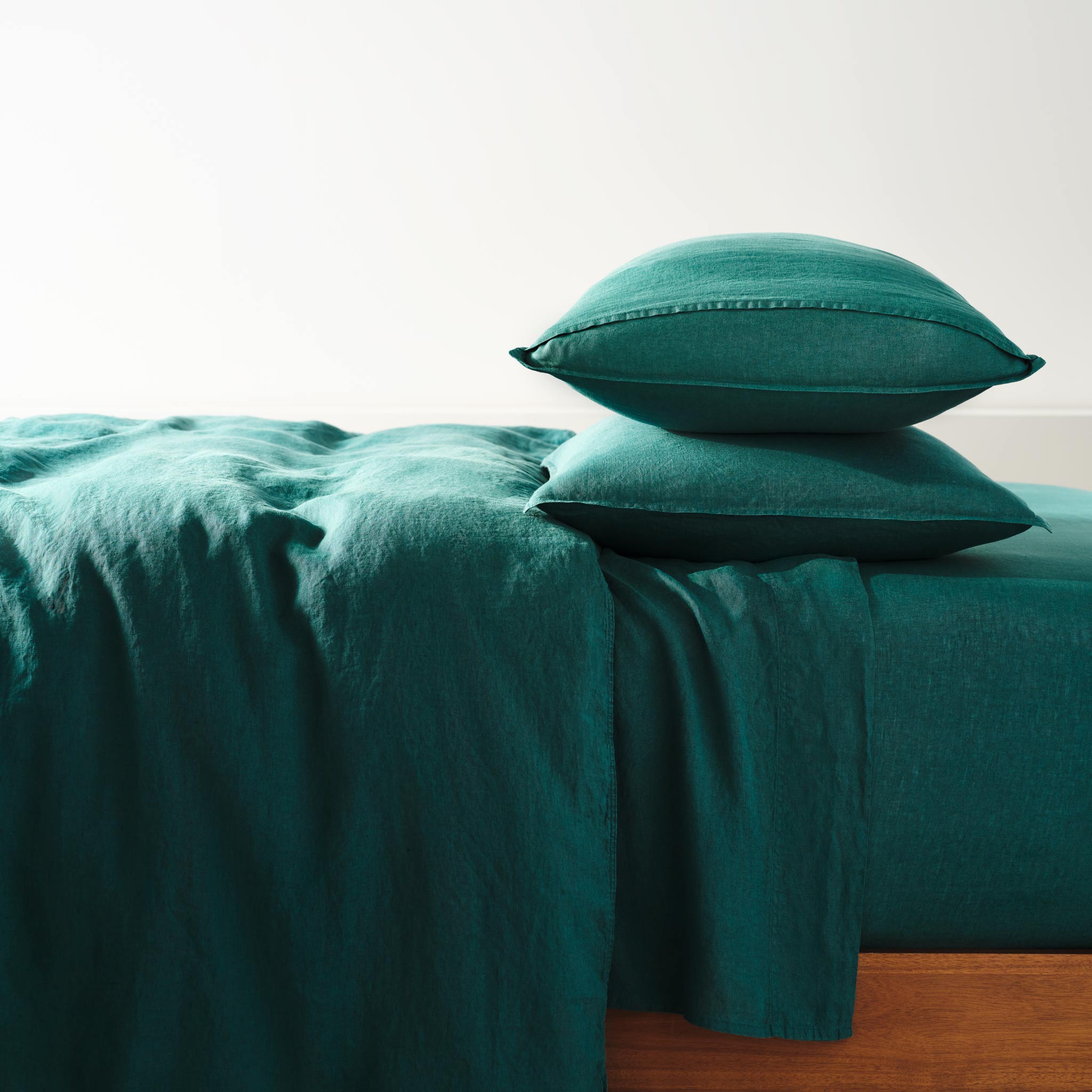 Washed European Linen Core Sheet Set N3