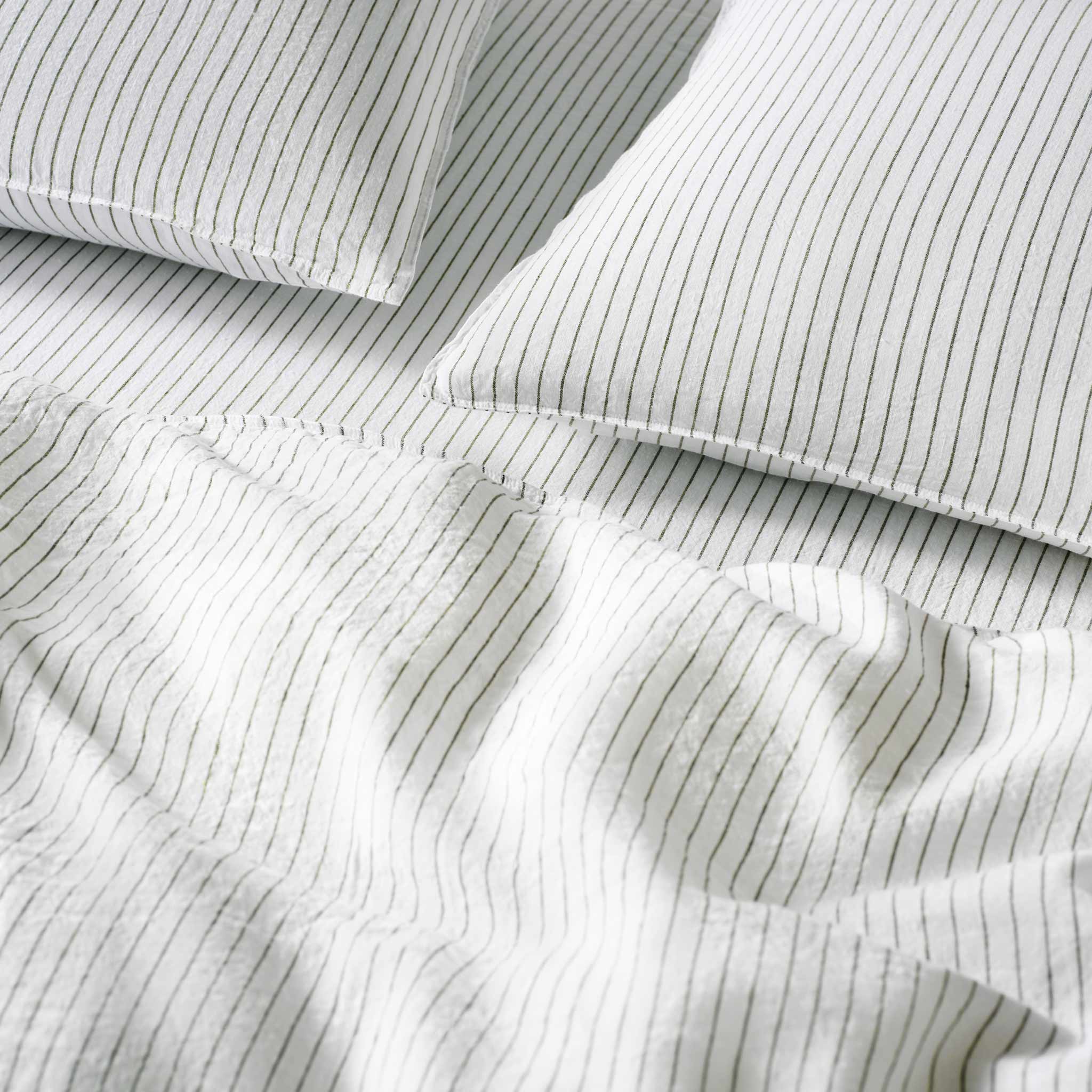 Washed European Linen Core Sheet Set N3