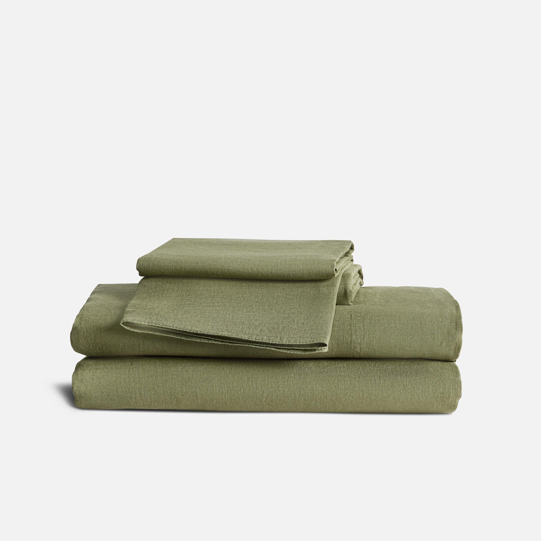 Washed European Linen Core Sheet Set N3