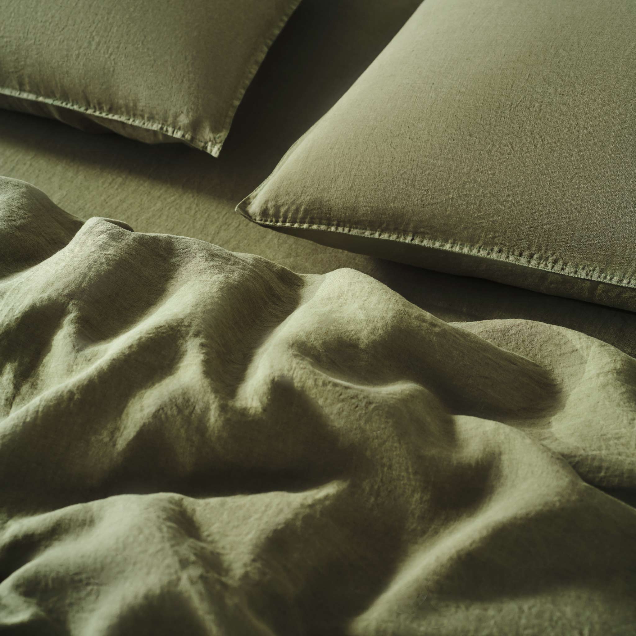 Washed European Linen Core Sheet Set N3