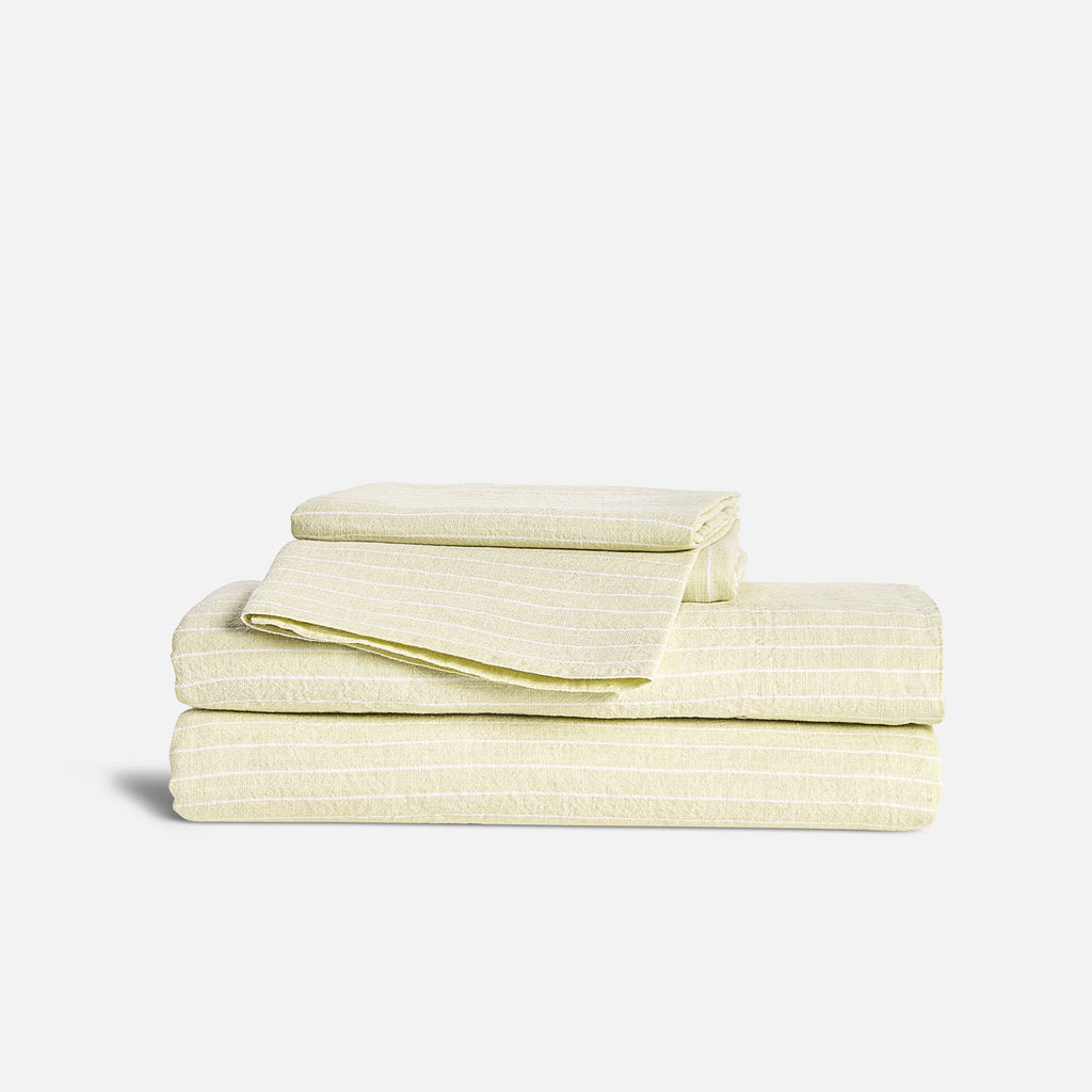 Washed European Linen Core Sheet Set N3