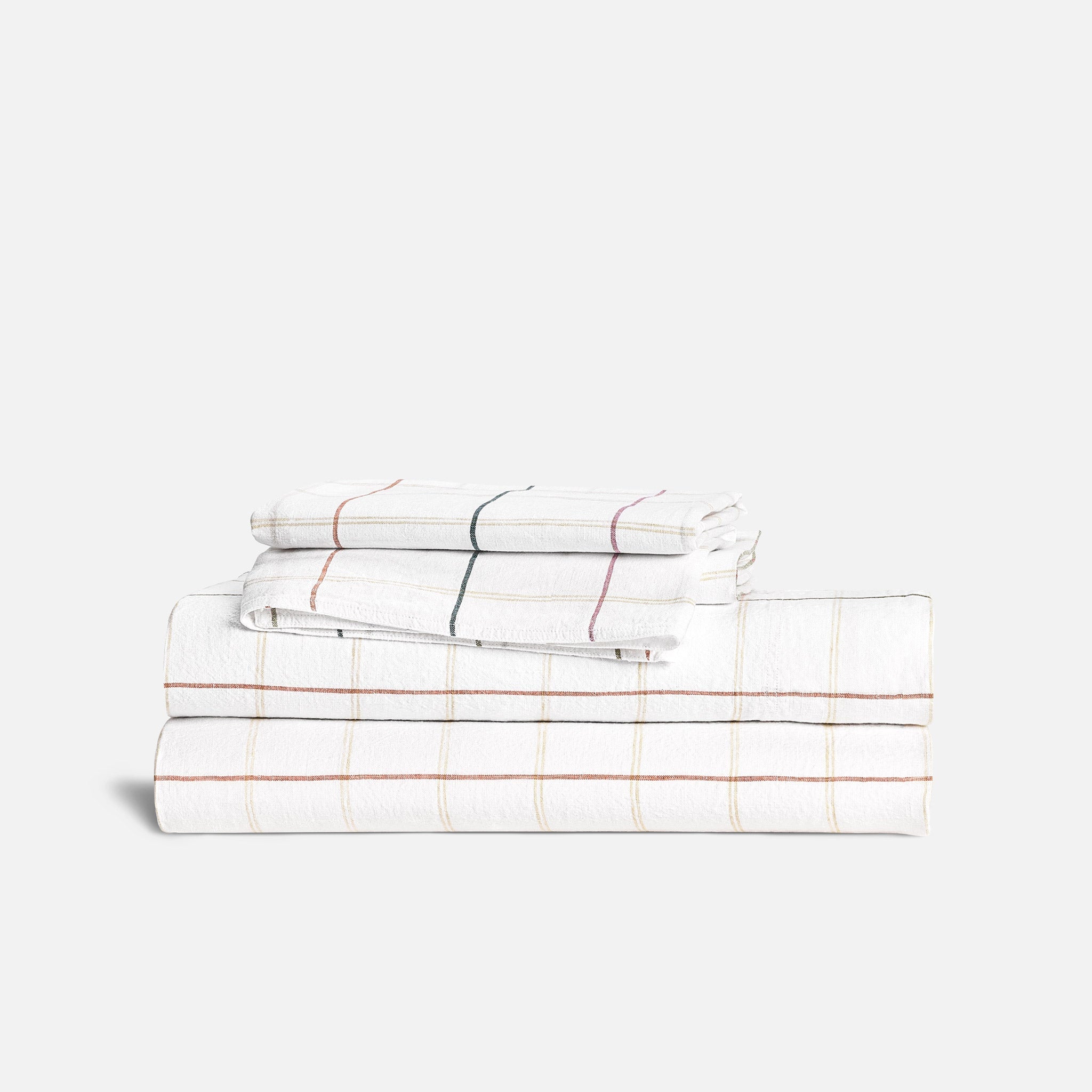 Washed European Linen Core Sheet Set N3
