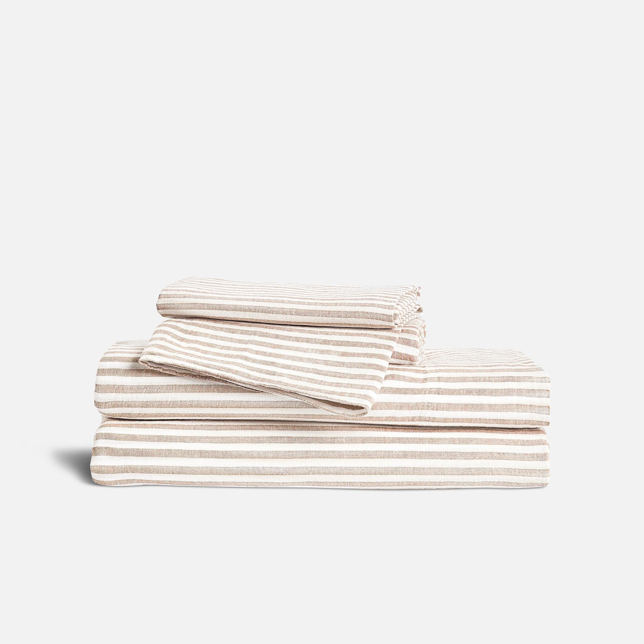 Washed European Linen Core Sheet Set N3