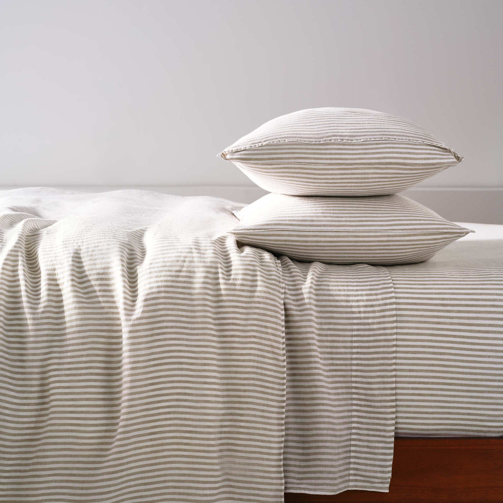 Washed European Linen Core Sheet Set N3