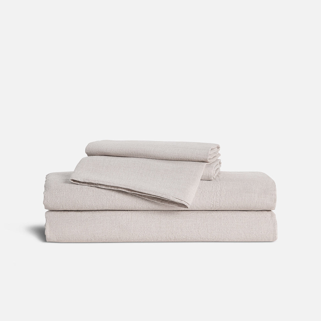 Washed European Linen Core Sheet Set N3