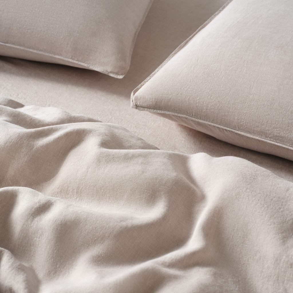 Washed European Linen Core Sheet Set N3