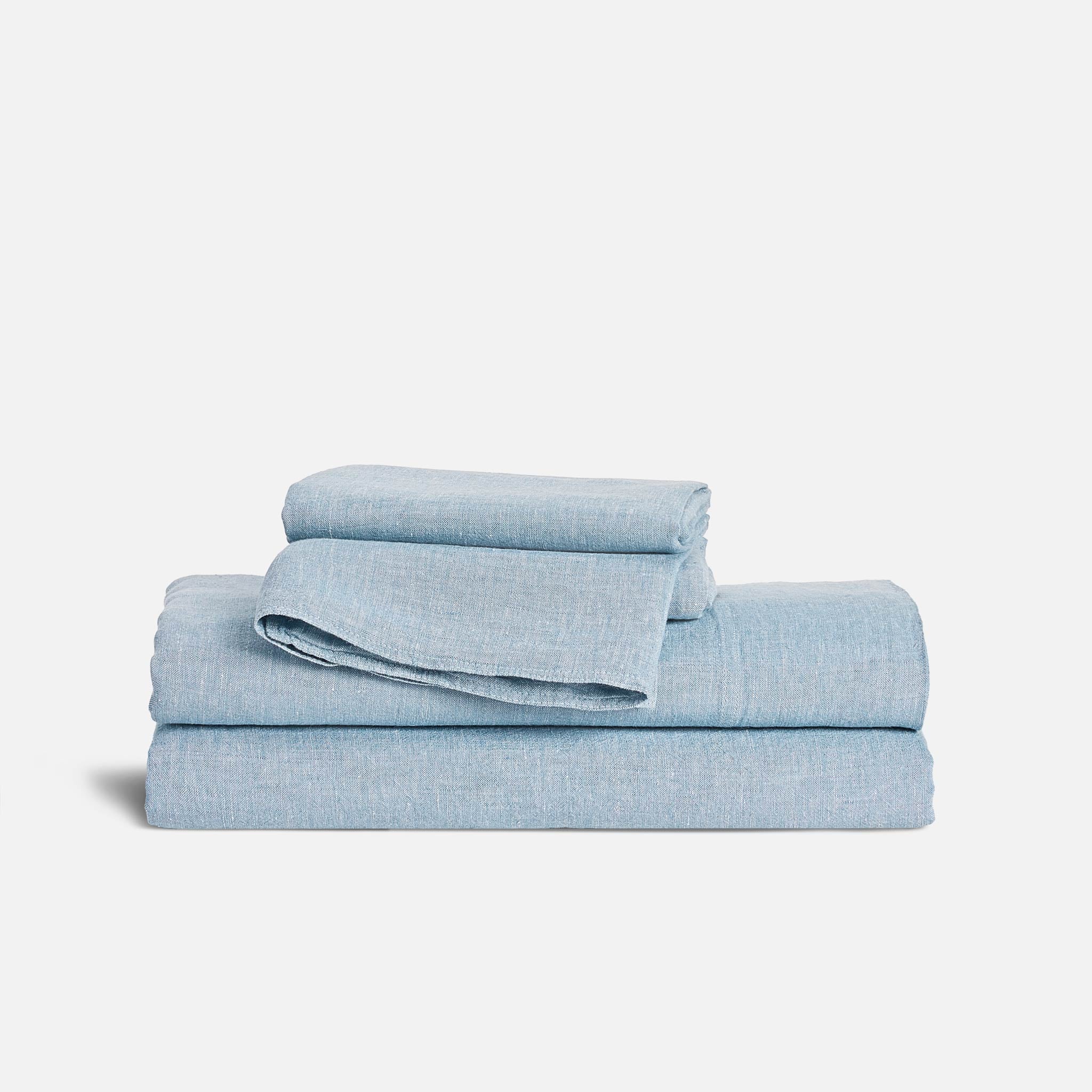 Washed European Linen Core Sheet Set N3