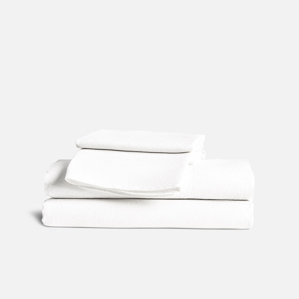 Washed European Linen Core Sheet Set N3