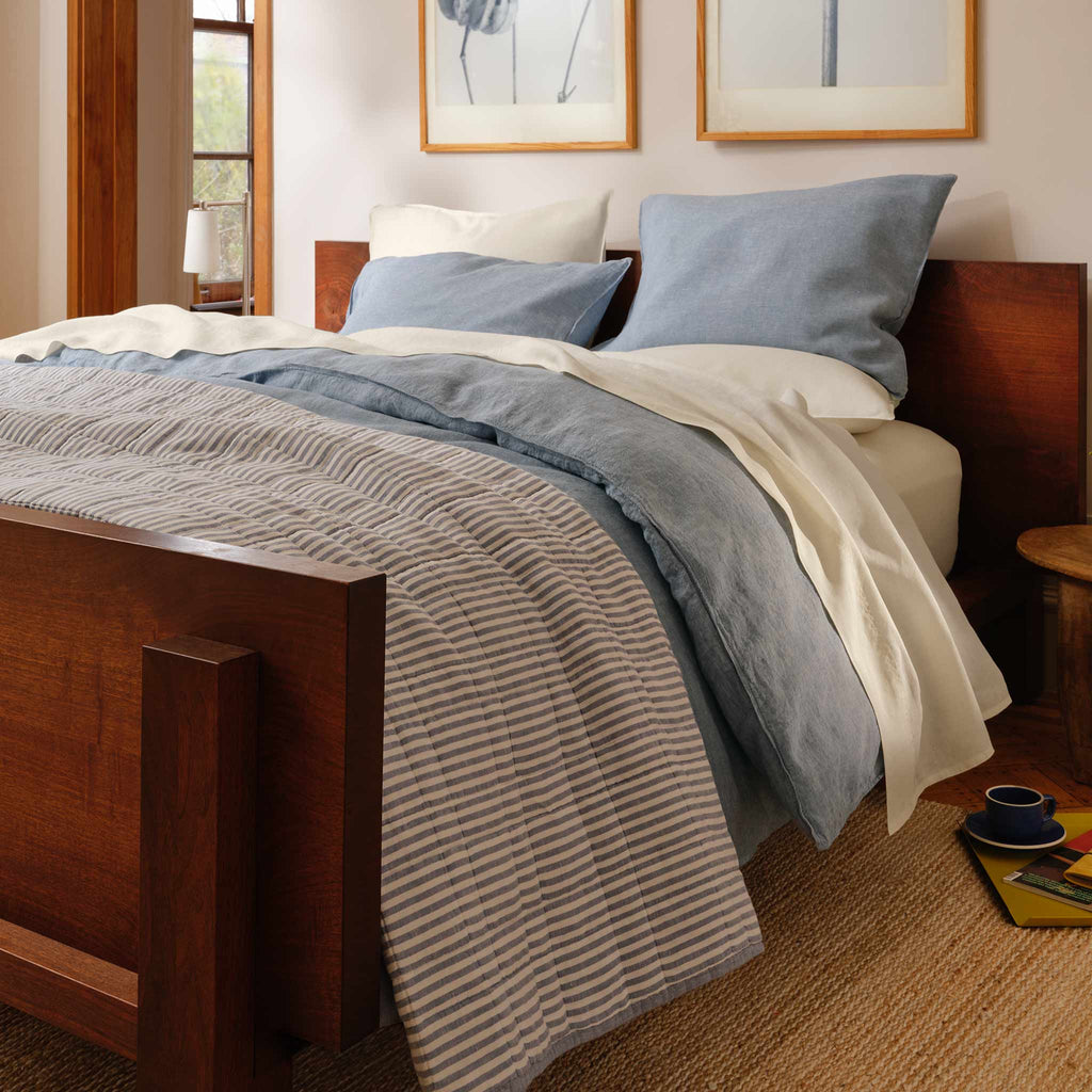 Washed European Linen Core Sheet Set N3