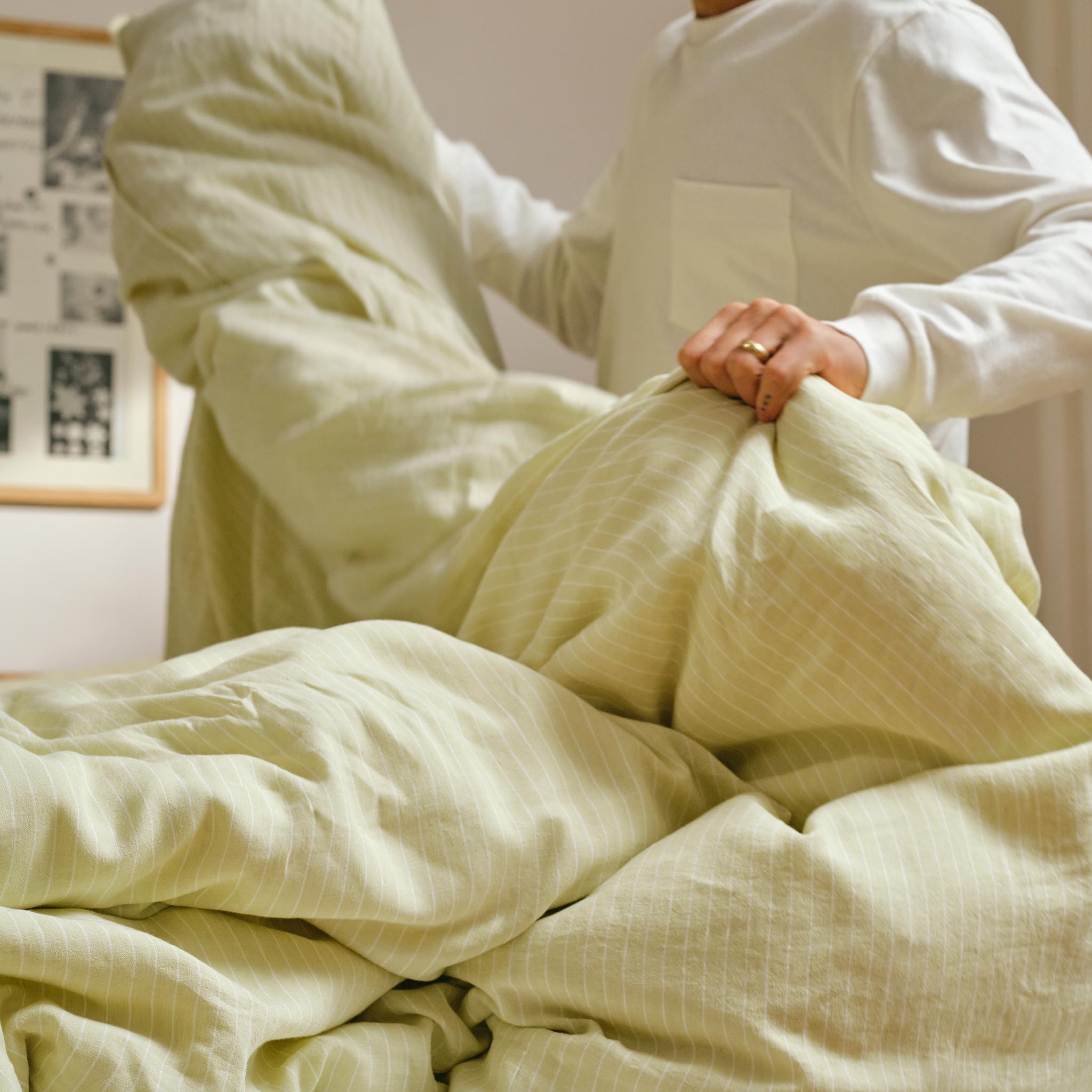 Washed European Linen Duvet Set N3