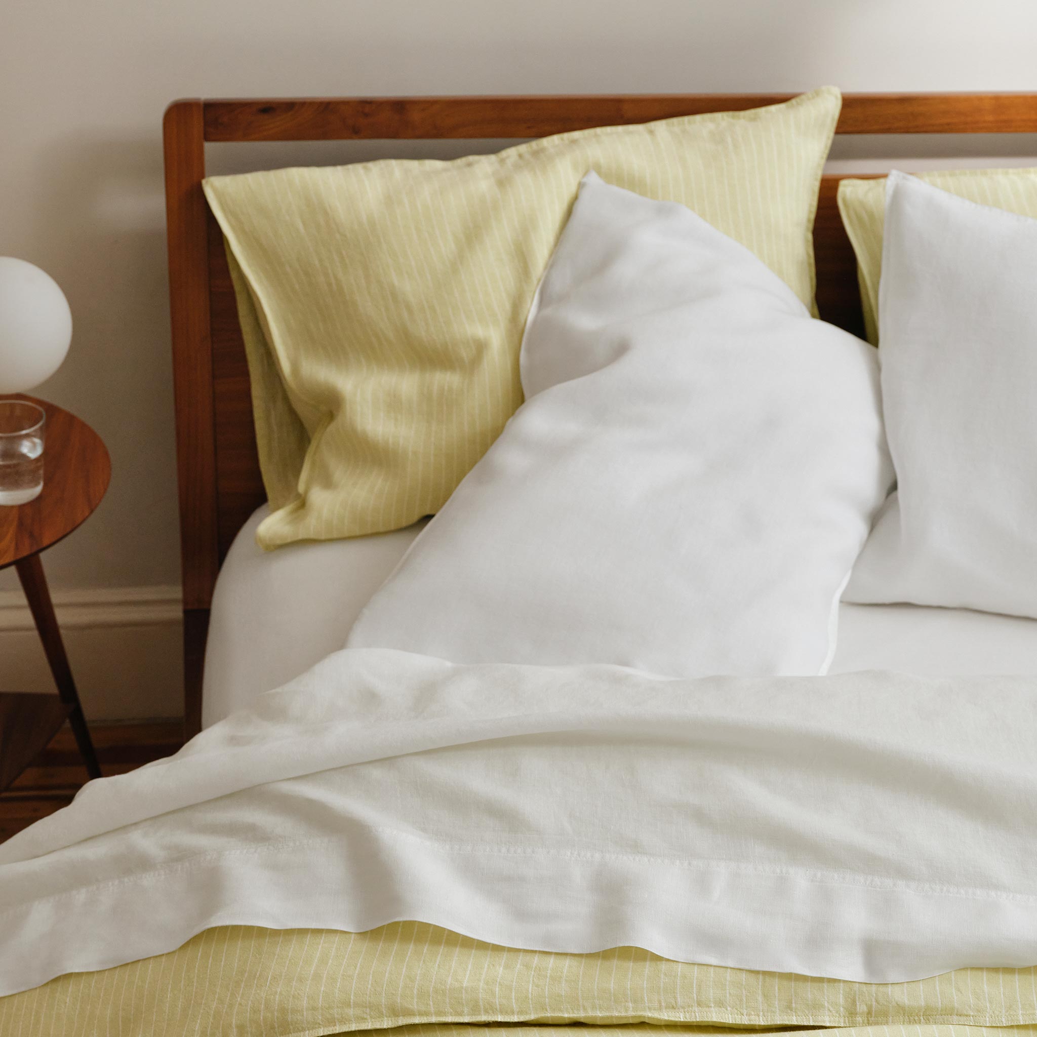 Washed European Linen Core Sheet Set N3