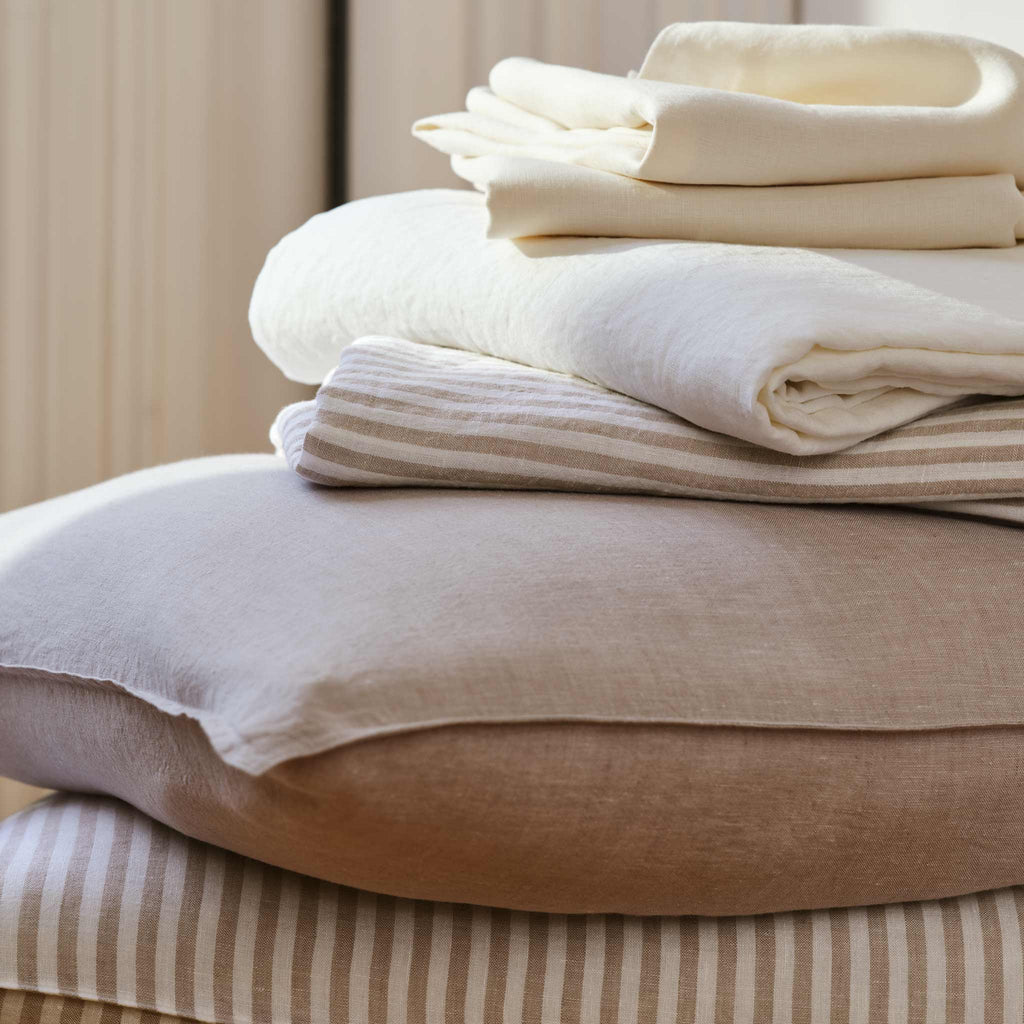 Washed European Linen Core Sheet Set N3