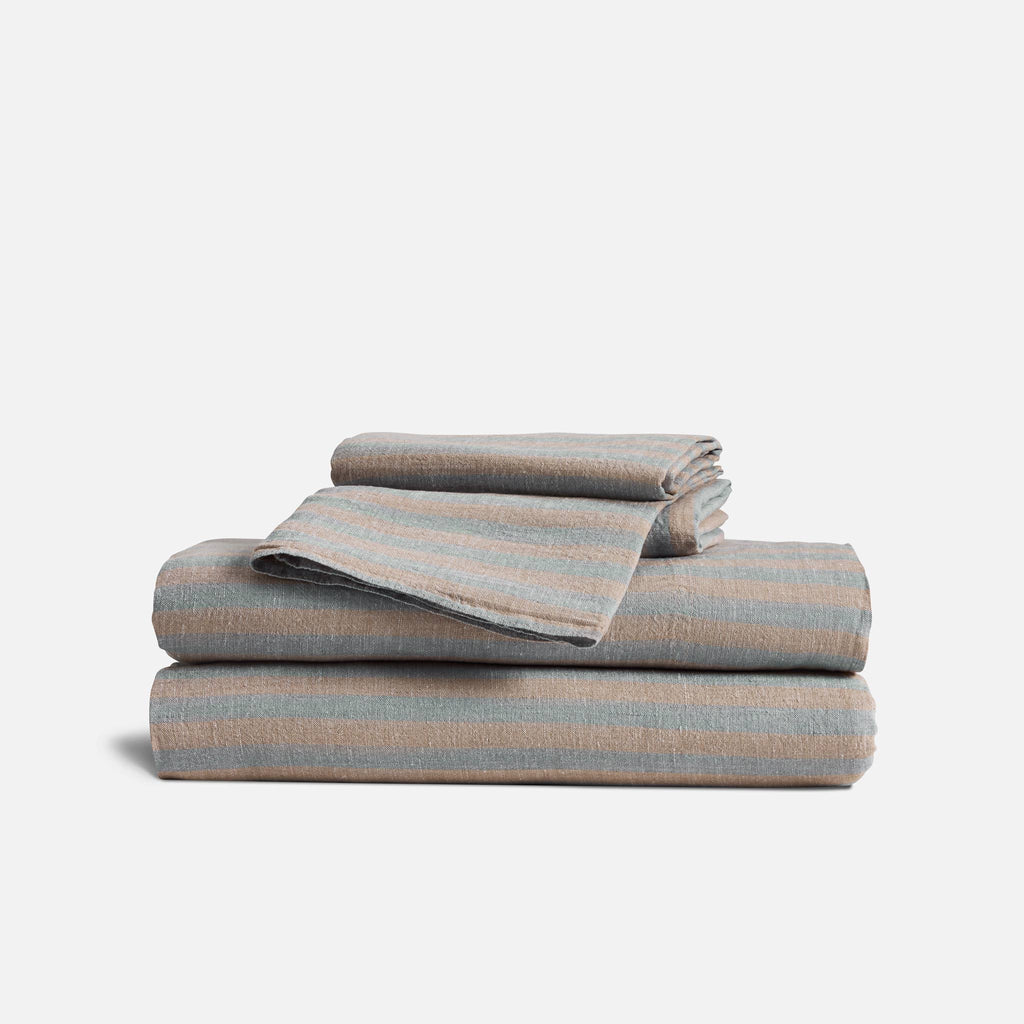 Washed European Linen Core Sheet Set N3