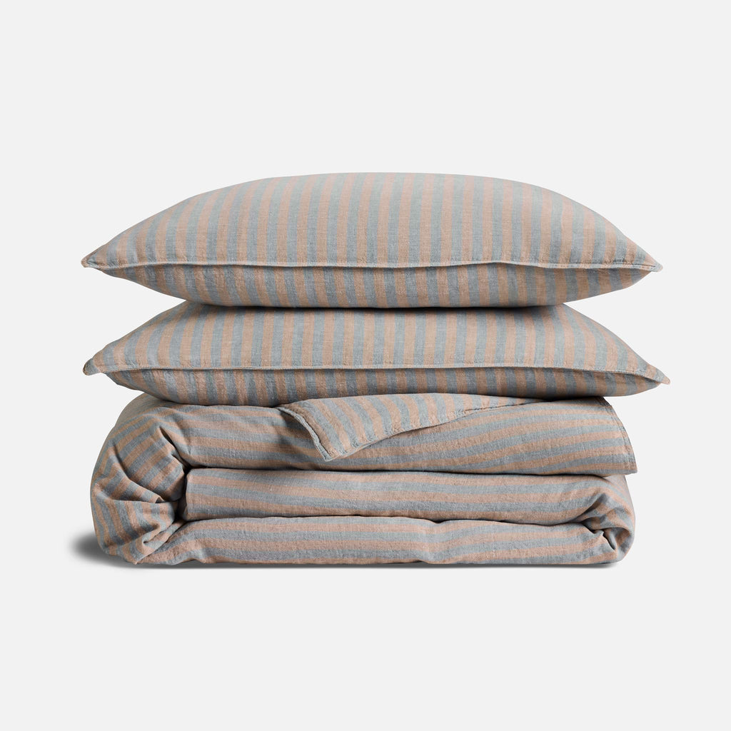Washed European Linen Duvet Set N3