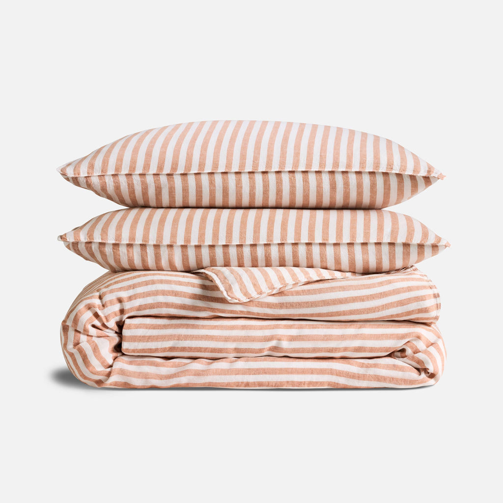 Washed European Linen Duvet Set N3