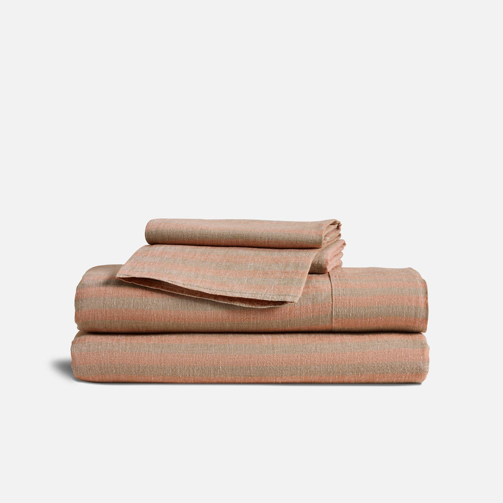Washed European Linen Core Sheet Set N3