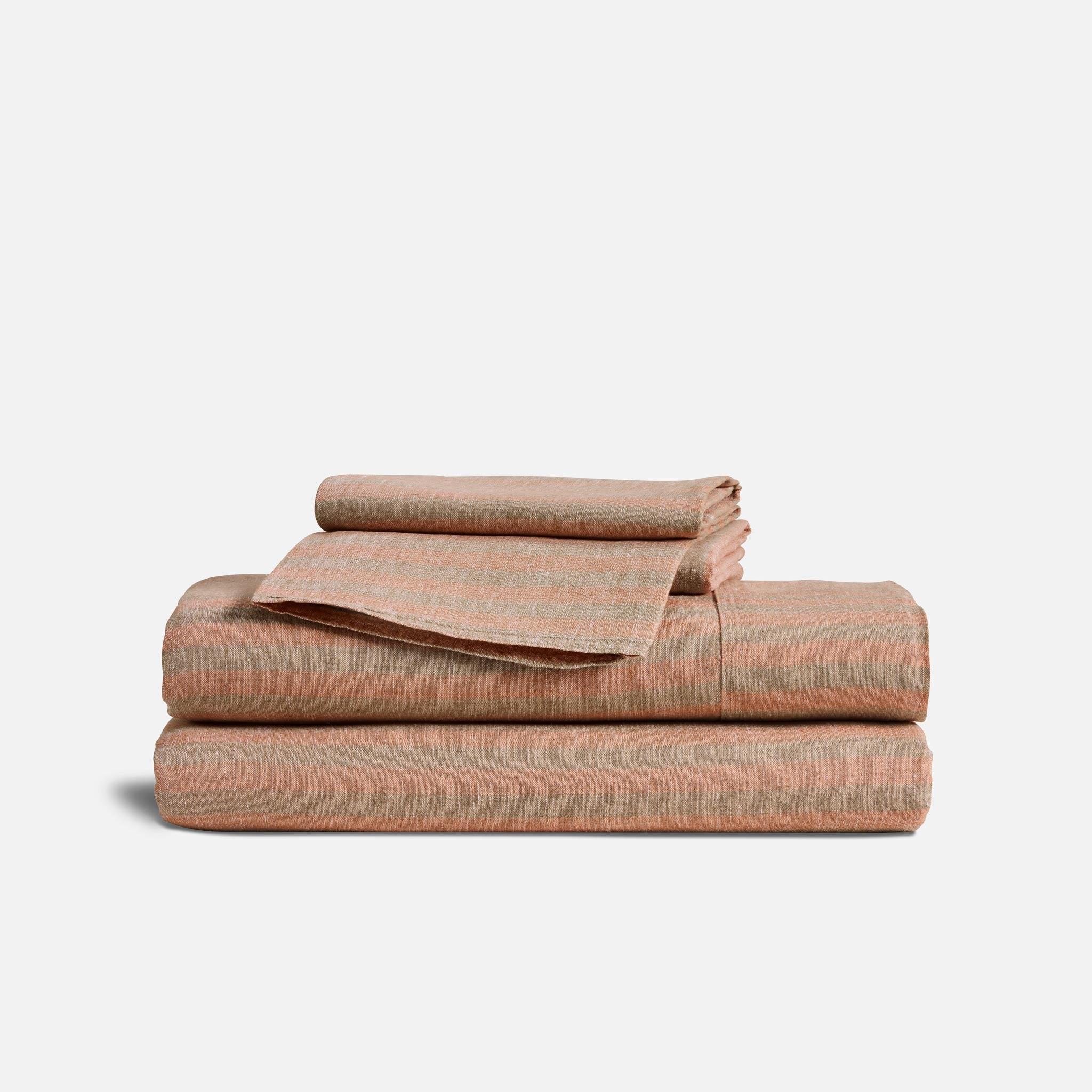 Washed European Linen Core Sheet Set N3