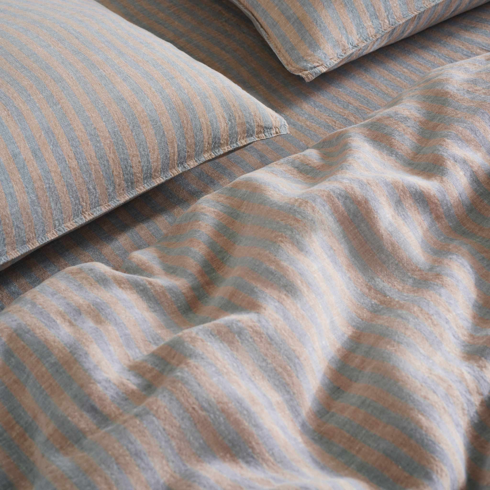 Washed European Linen Core Sheet Set N3