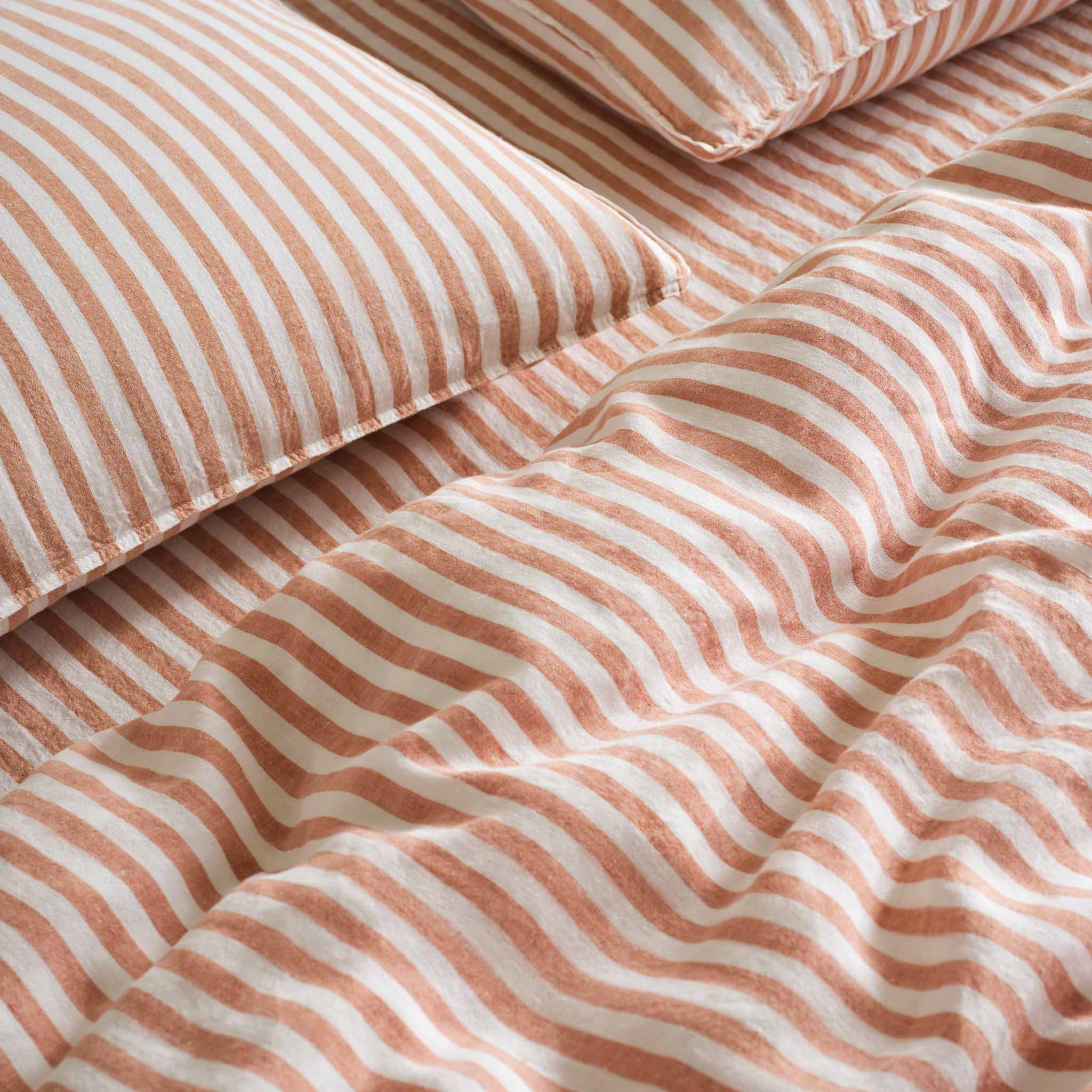 Washed European Linen Core Sheet Set N3