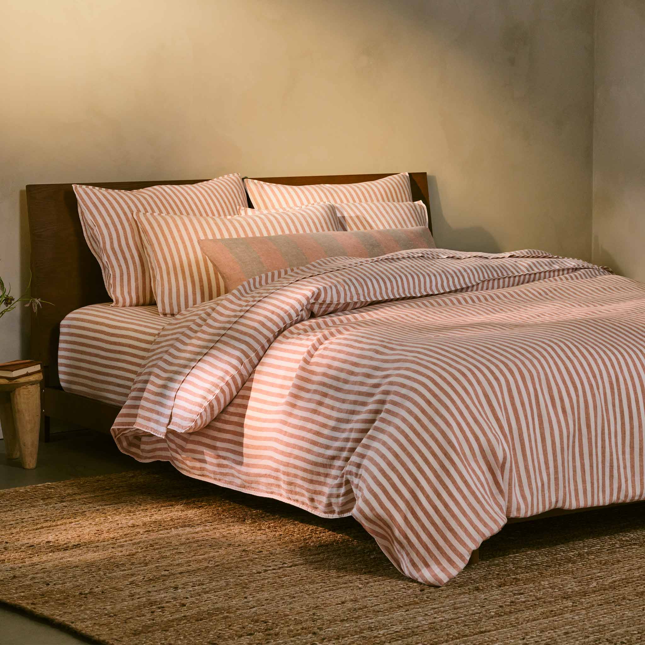 Washed European Linen Duvet Set N1
