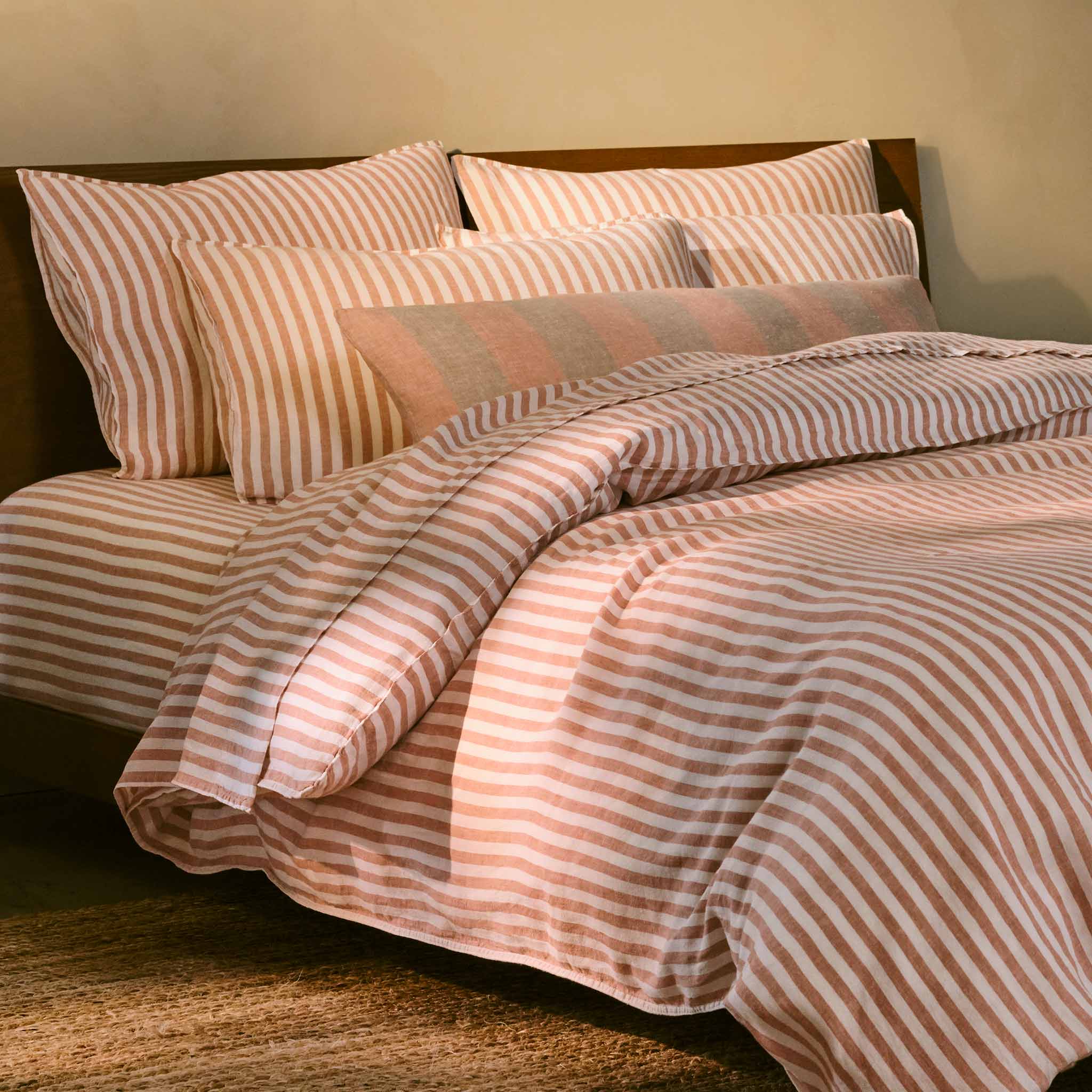 Washed European Linen Duvet Set N3