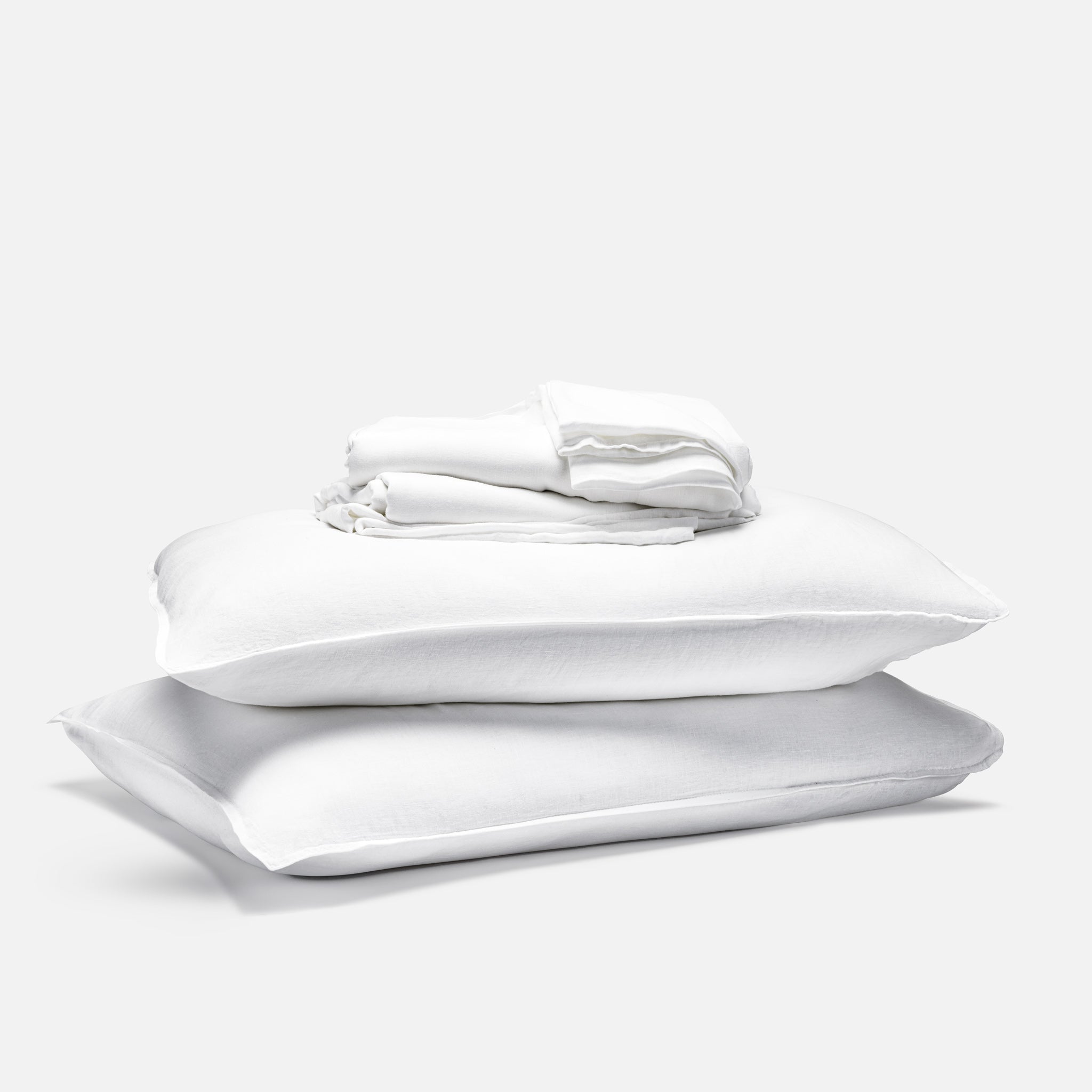 Washed European Linen Core Sheet Set N3