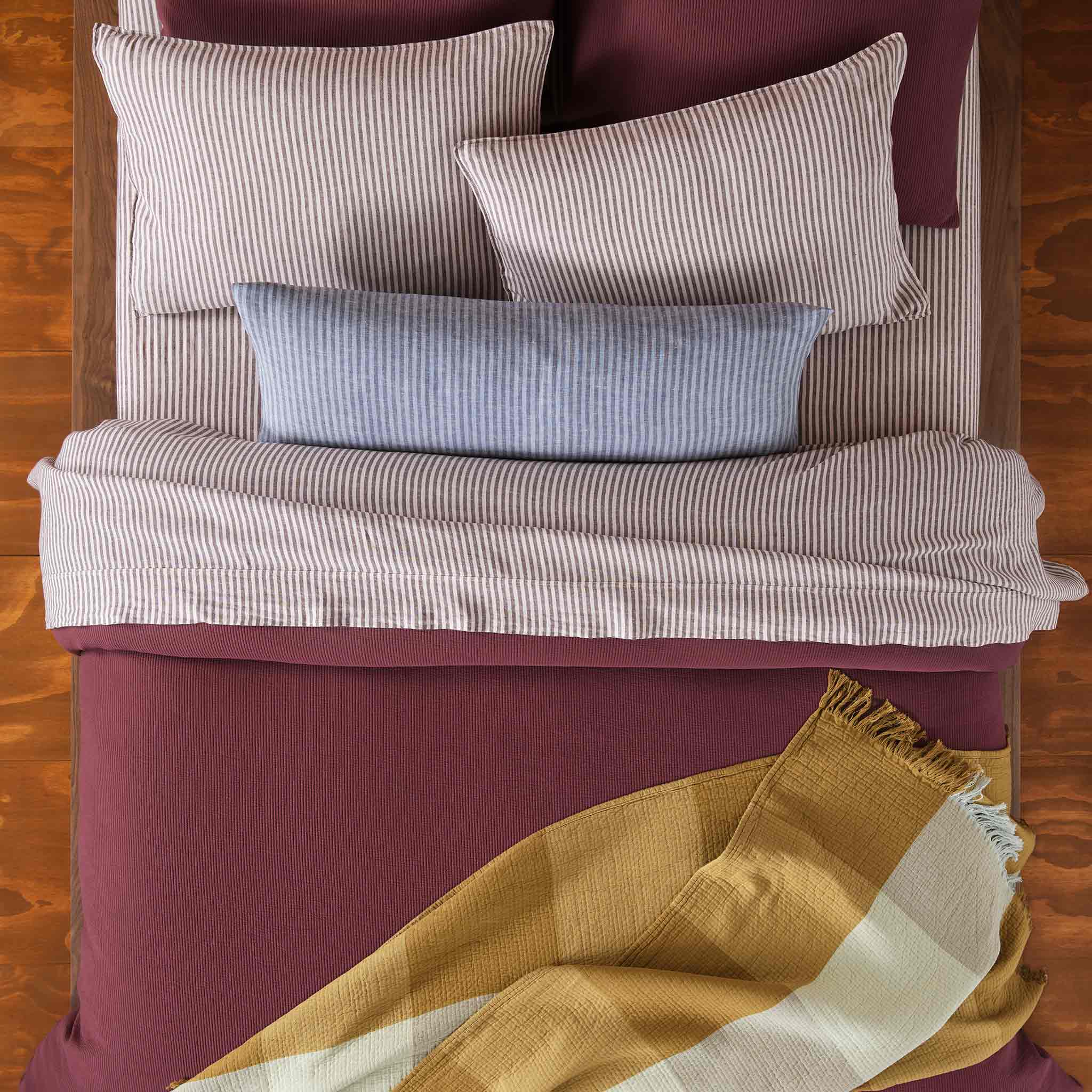Washed European Linen Core Sheet Set N3