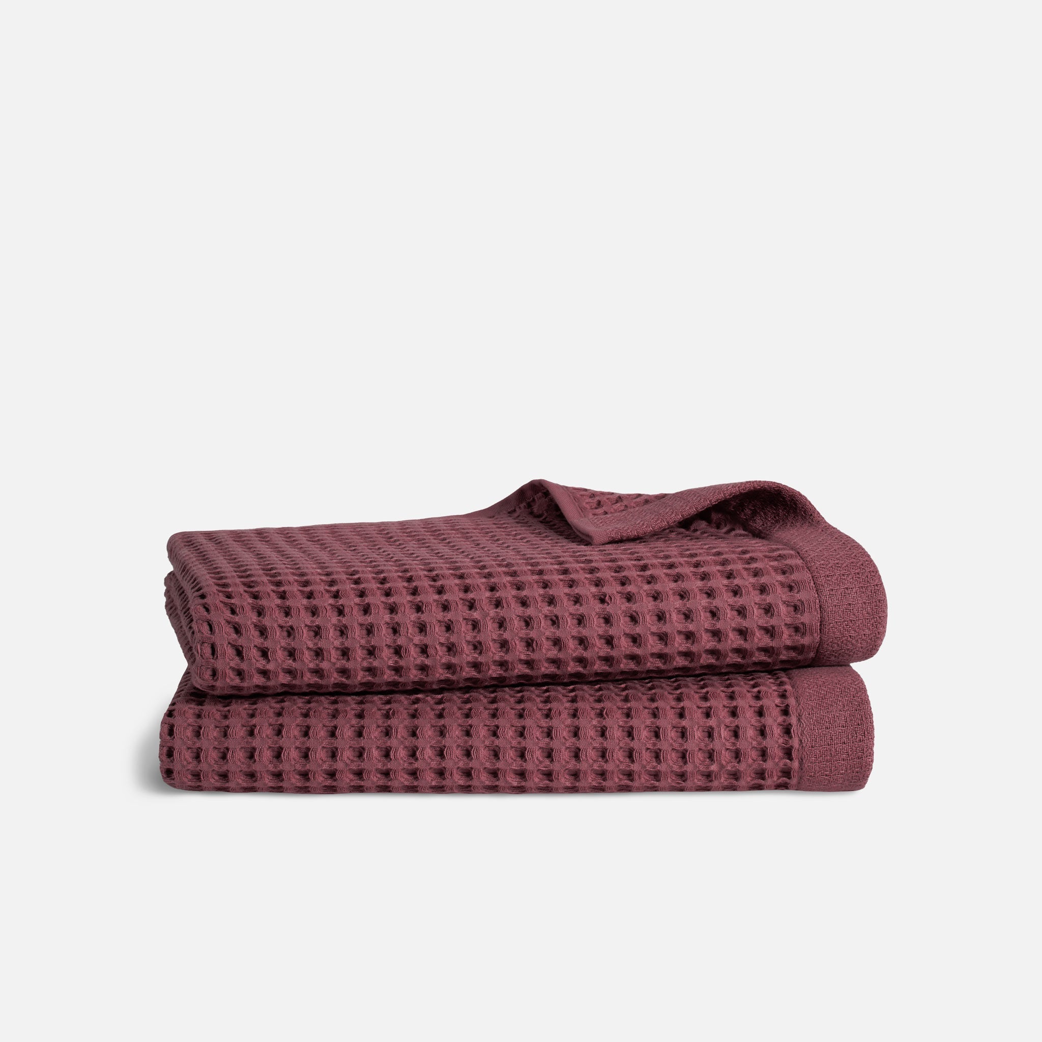 Dreamweave Waffle Bath Towels Set of 2 A0