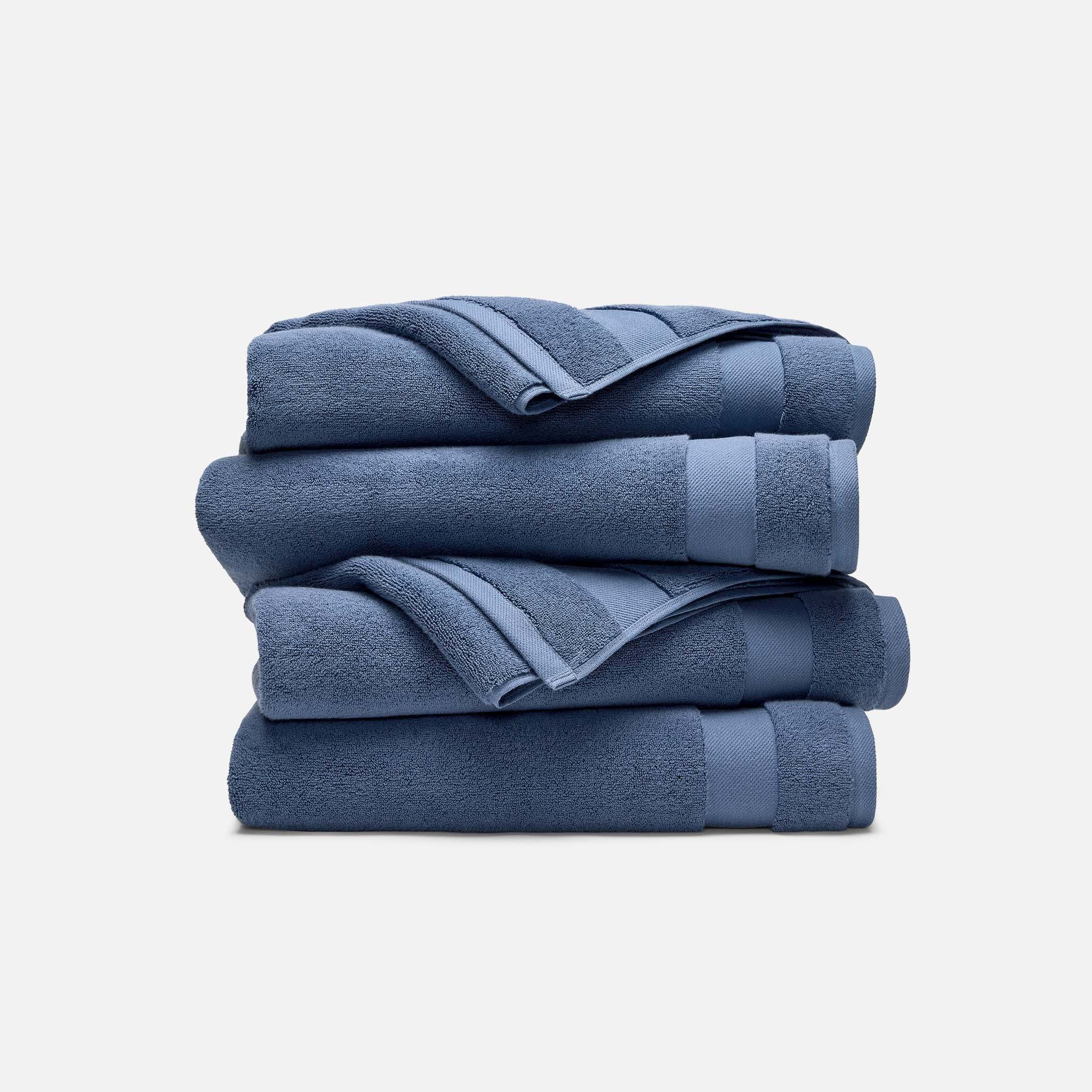 Super-Plush Set of 4 Bath Towel Bundle J5