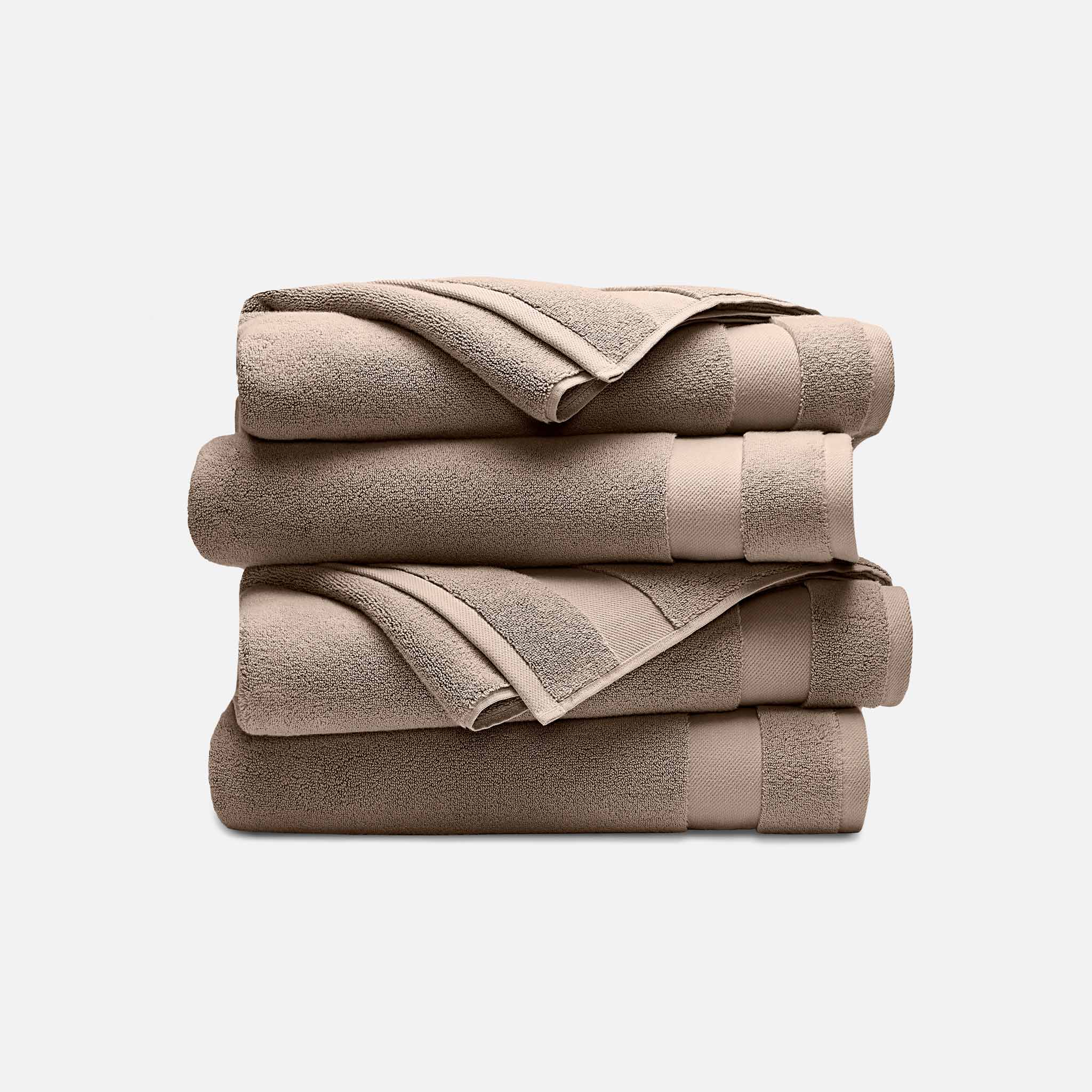 Super-Plush Set of 4 Bath Towel Bundle J5