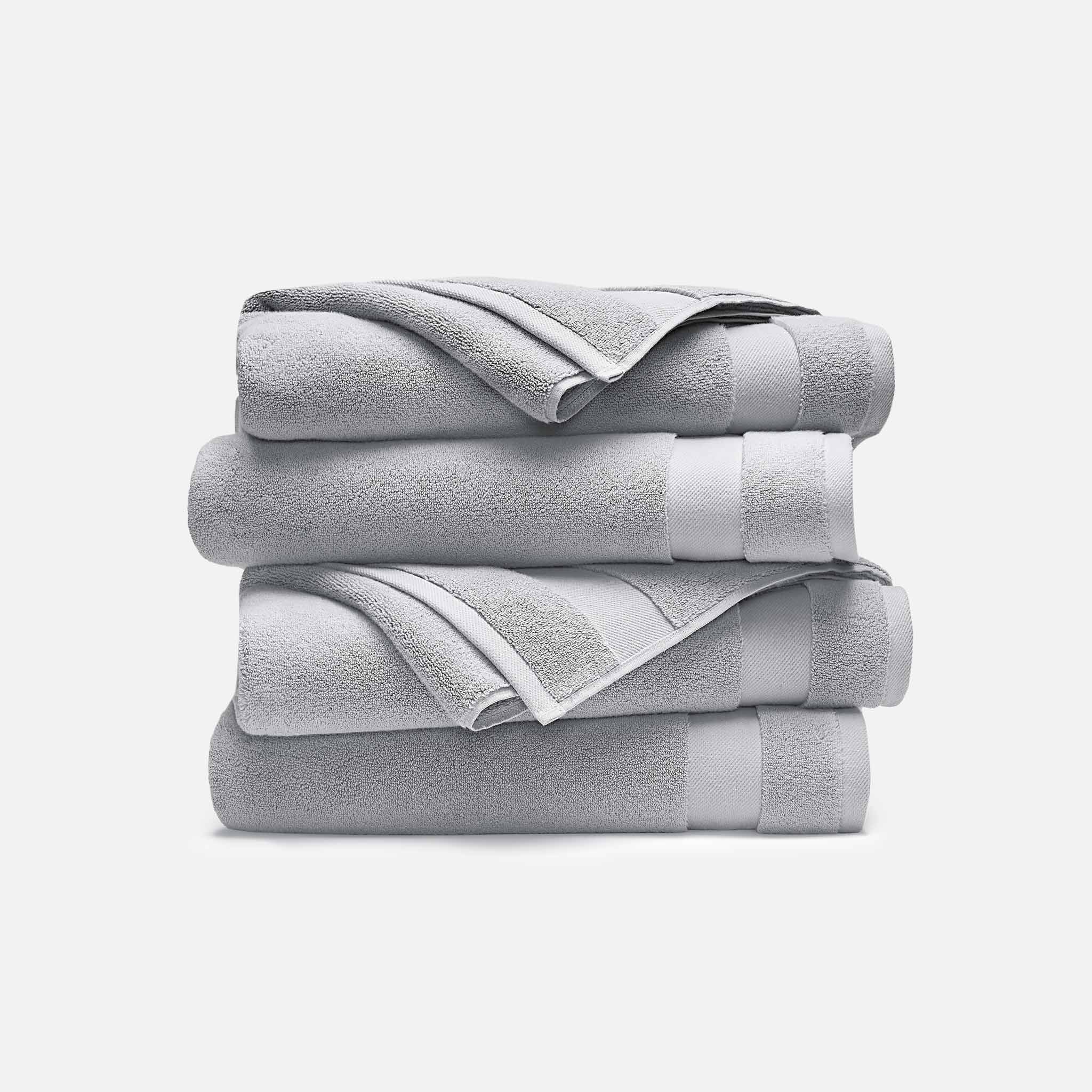 Super-Plush Set of 4 Bath Towel Bundle J5