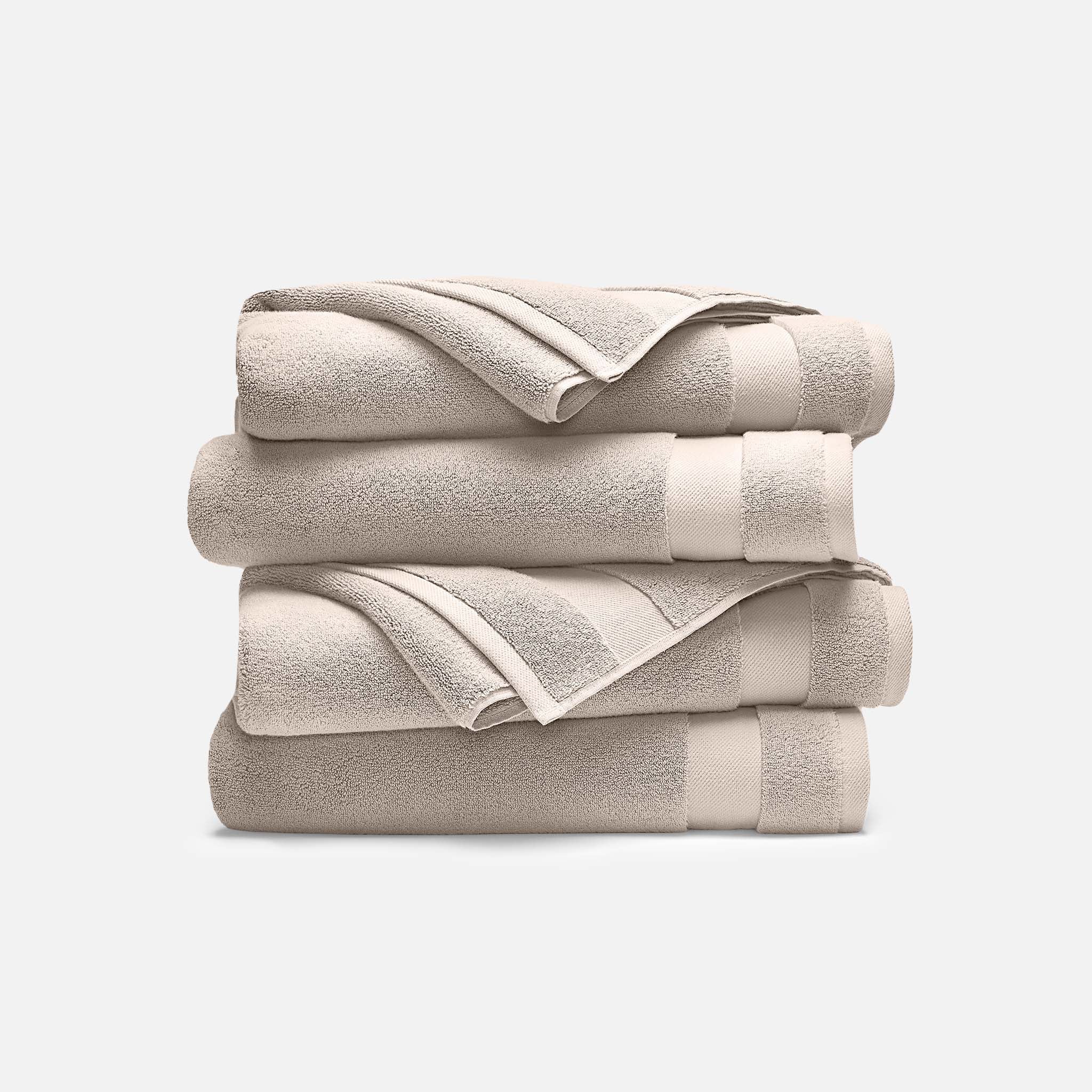 Super-Plush Set of 4 Bath Towel Bundle J5
