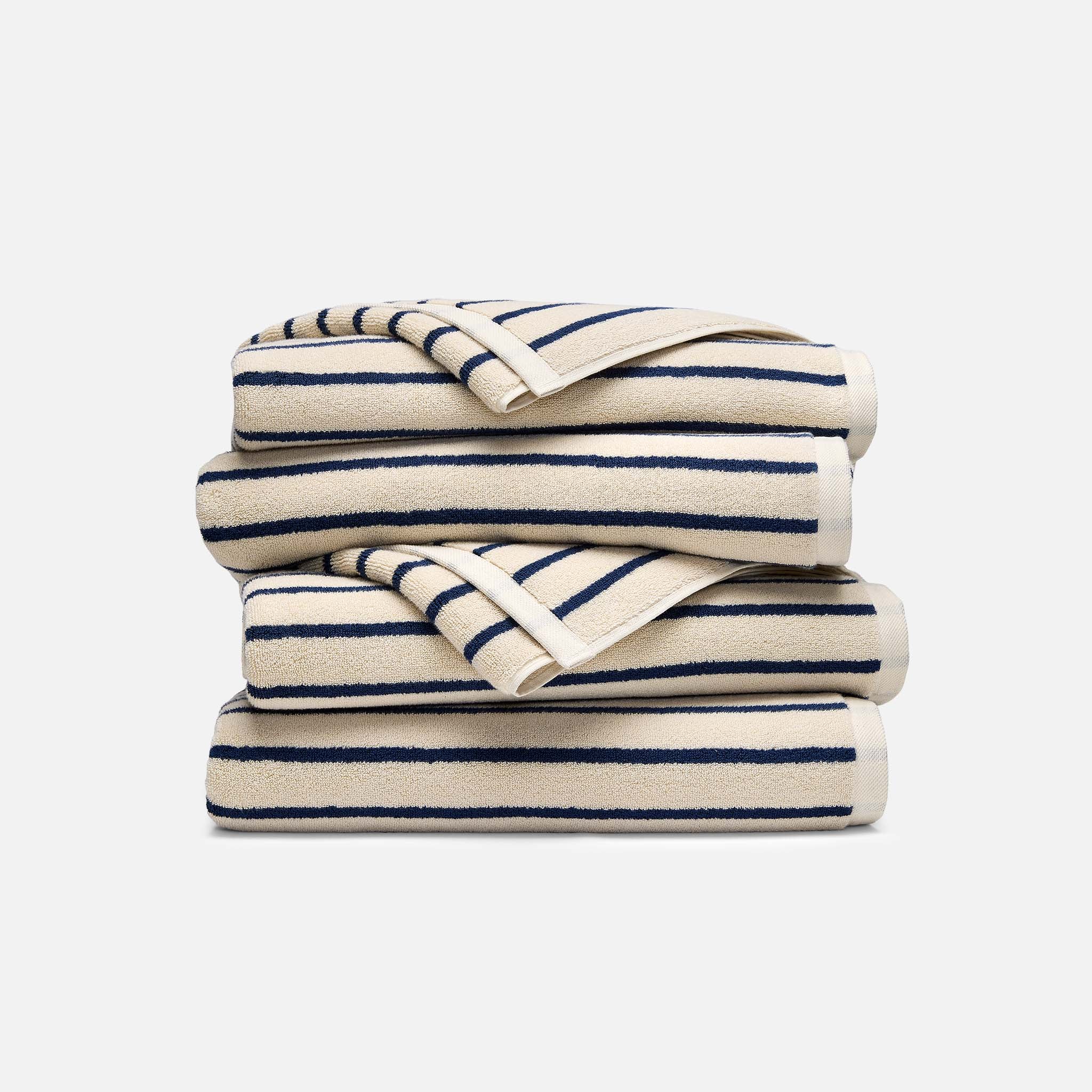 Super-Plush Set of 4 Bath Towel Bundle J5