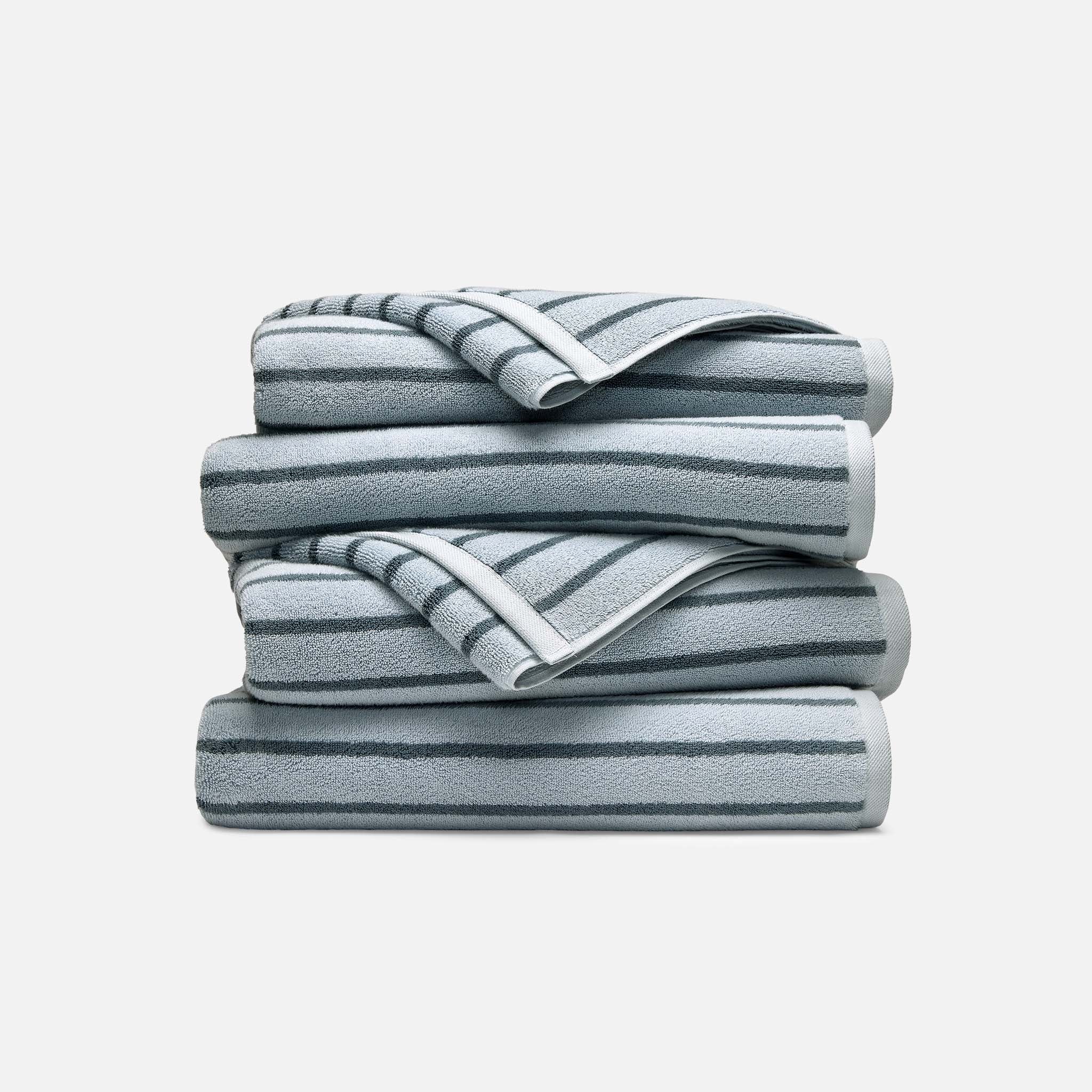 Super-Plush Set of 4 Bath Towel Bundle J5
