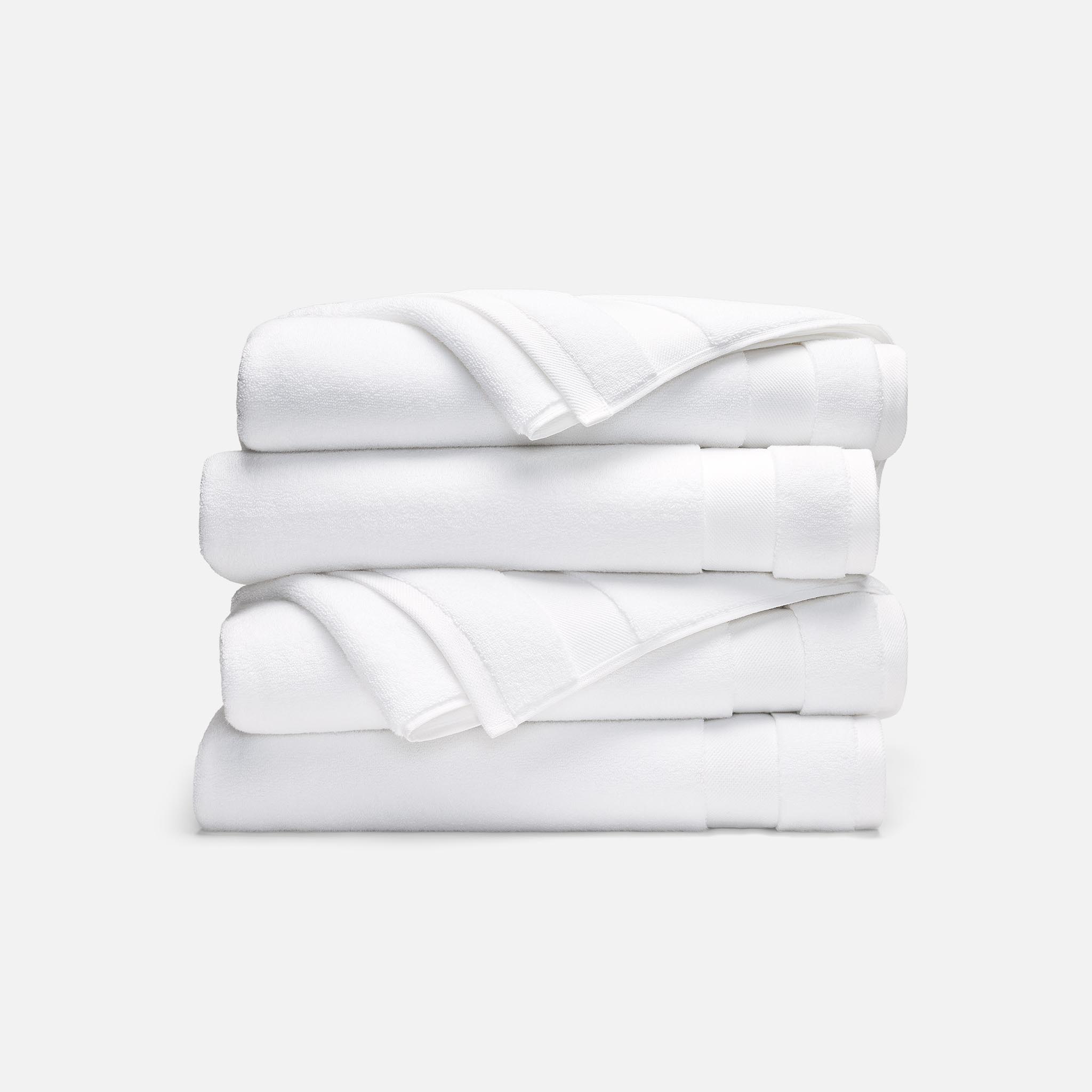 Super-Plush Set of 4 Bath Towel Bundle J5