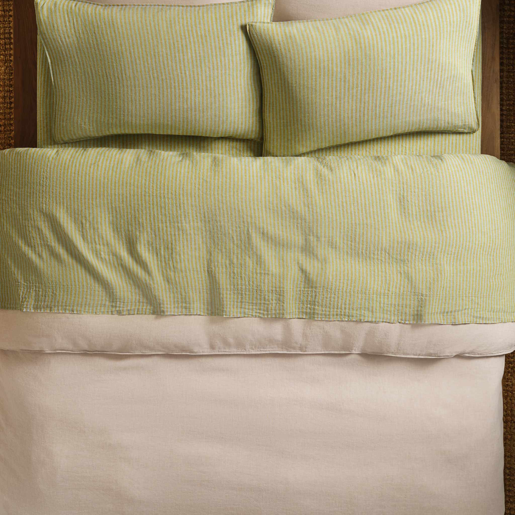 Washed European Linen Core Sheet Set N3