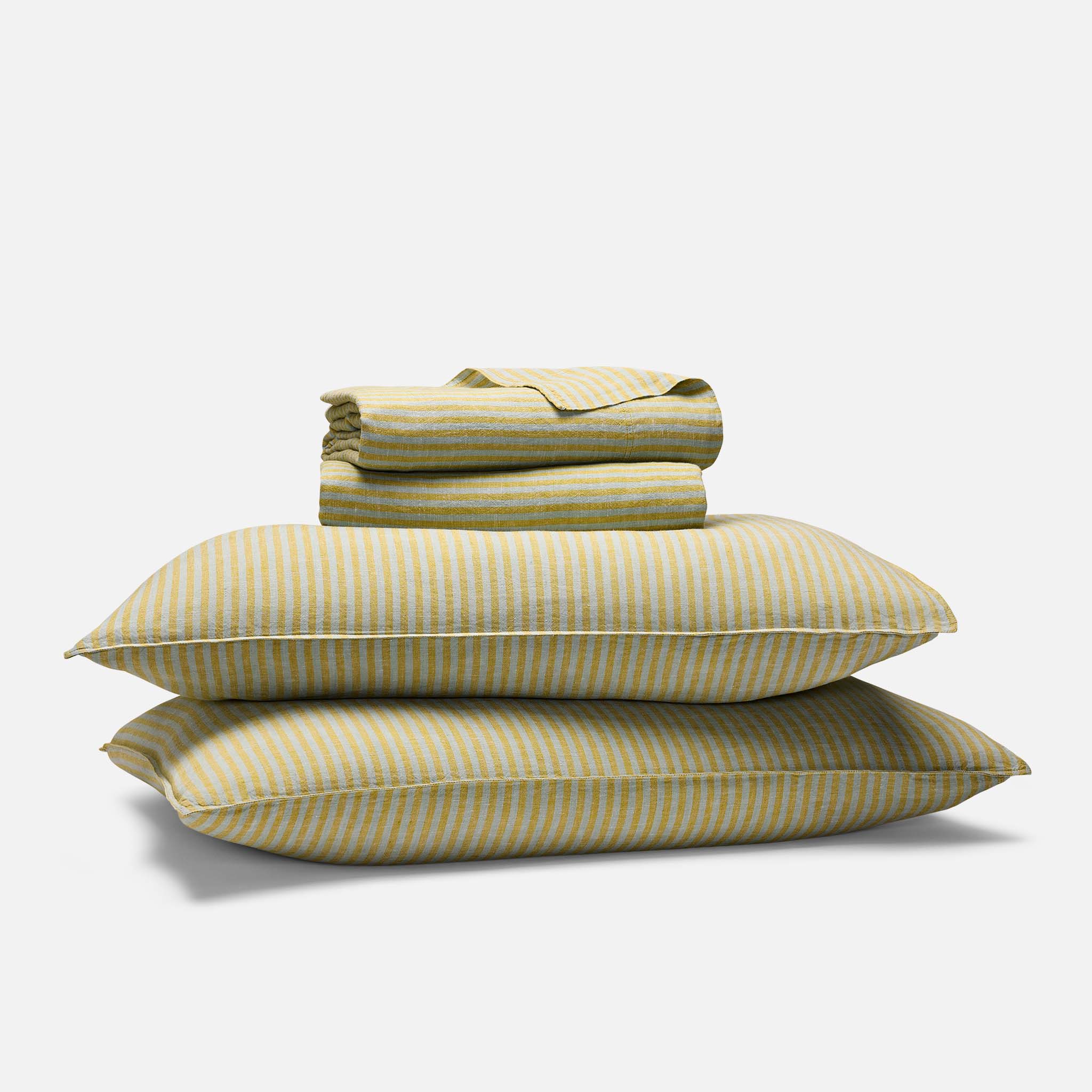 Washed European Linen Core Sheet Set N3