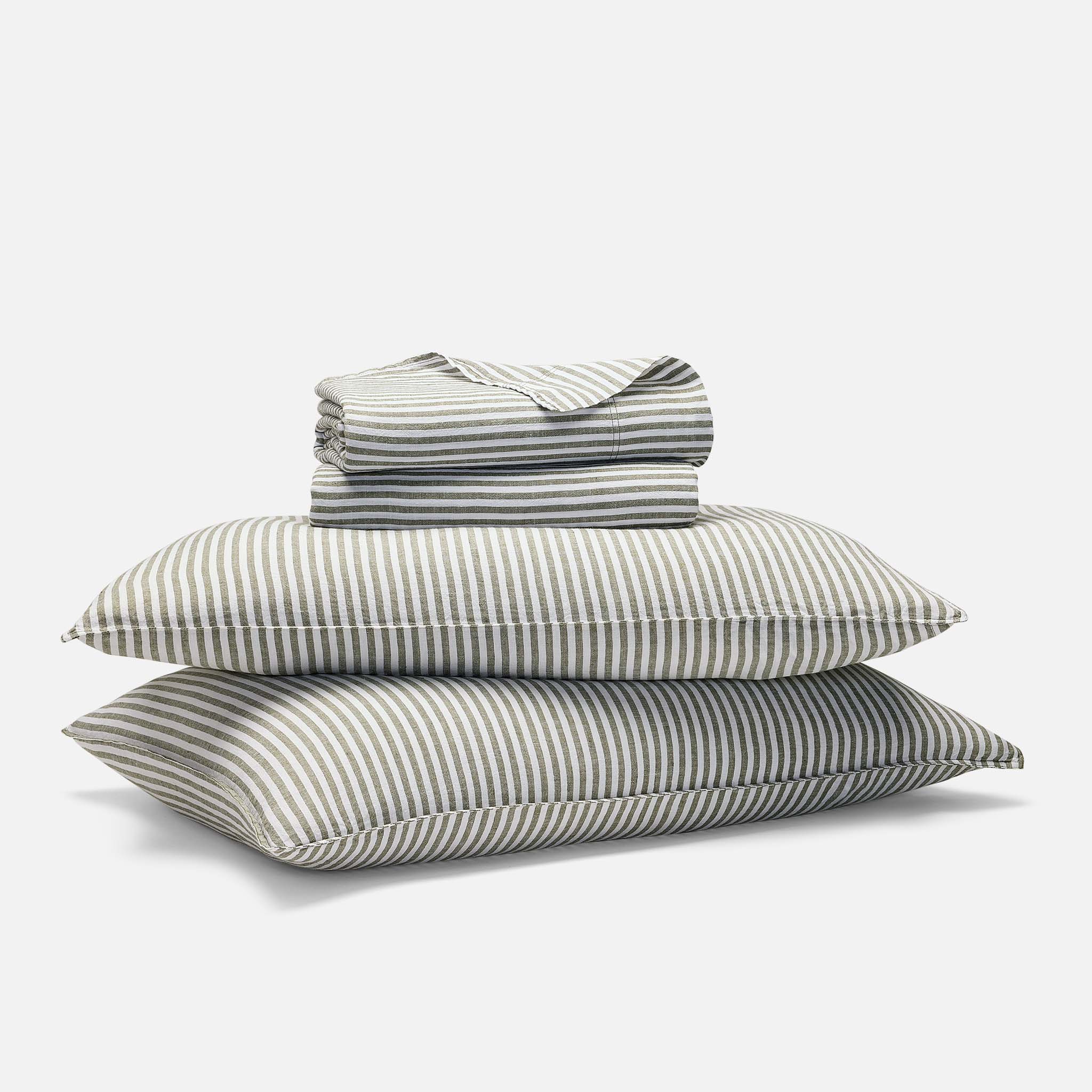 Washed European Linen Core Sheet Set N3