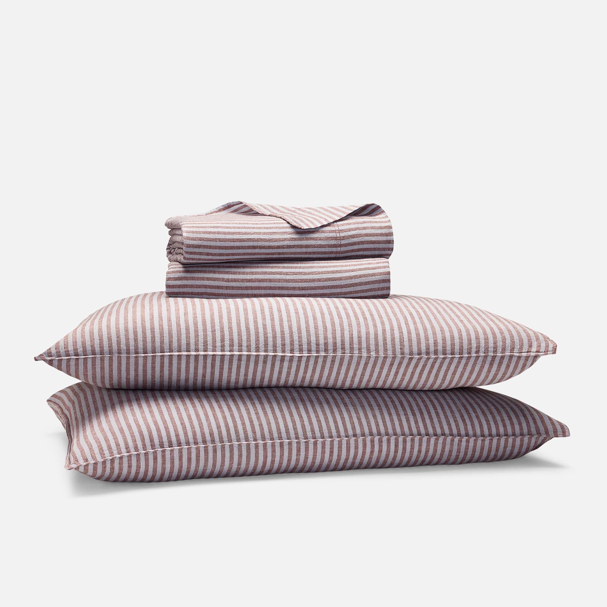 Washed European Linen Core Sheet Set N3