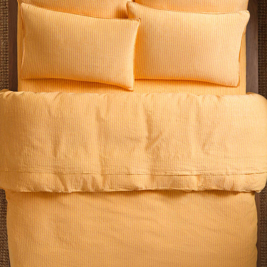 Washed European Linen Core Sheet Set N3